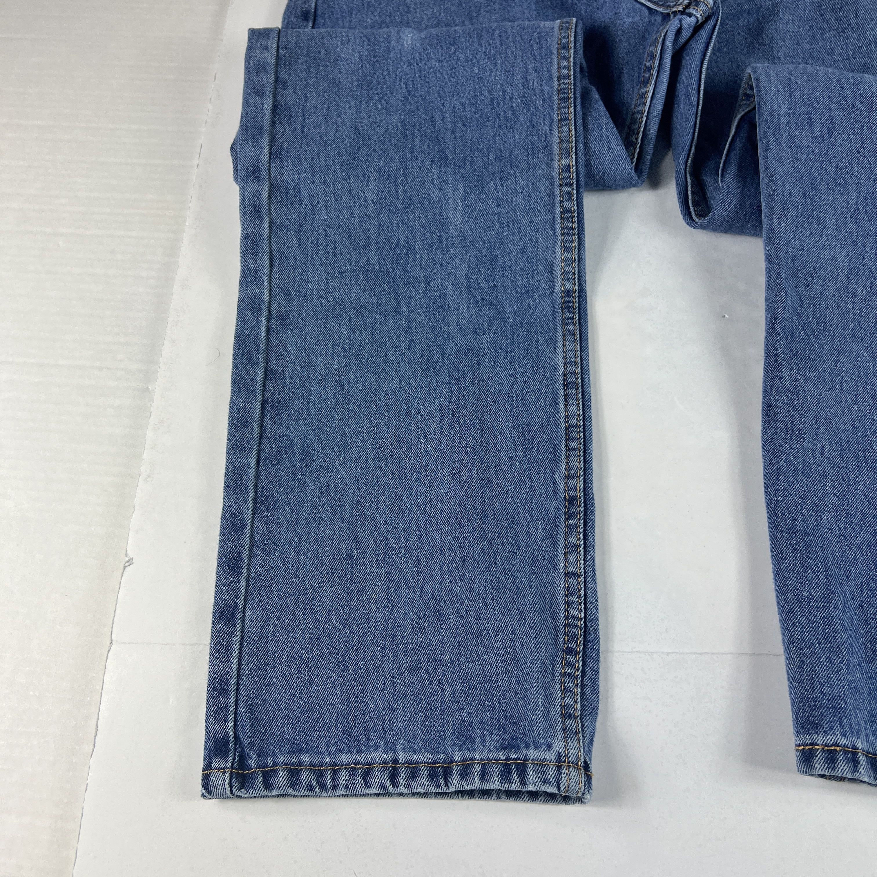 Levi's Levi's Jeans 505 Straight Leg Blue Faded Cotton Denim Size US 34 / EU 50 - 8 Thumbnail
