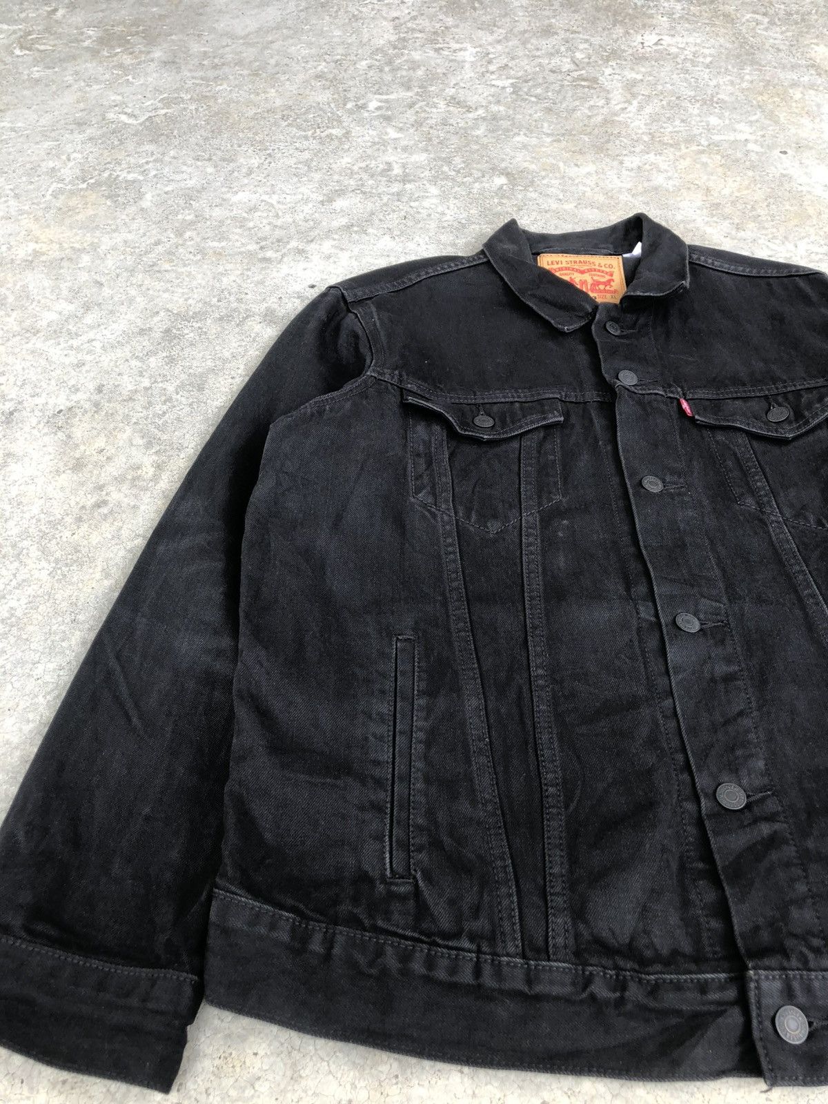 Levi's Y2k Levi’s Denim Jacket Distressed Size US XL / EU 56 / 4 - 12 Thumbnail