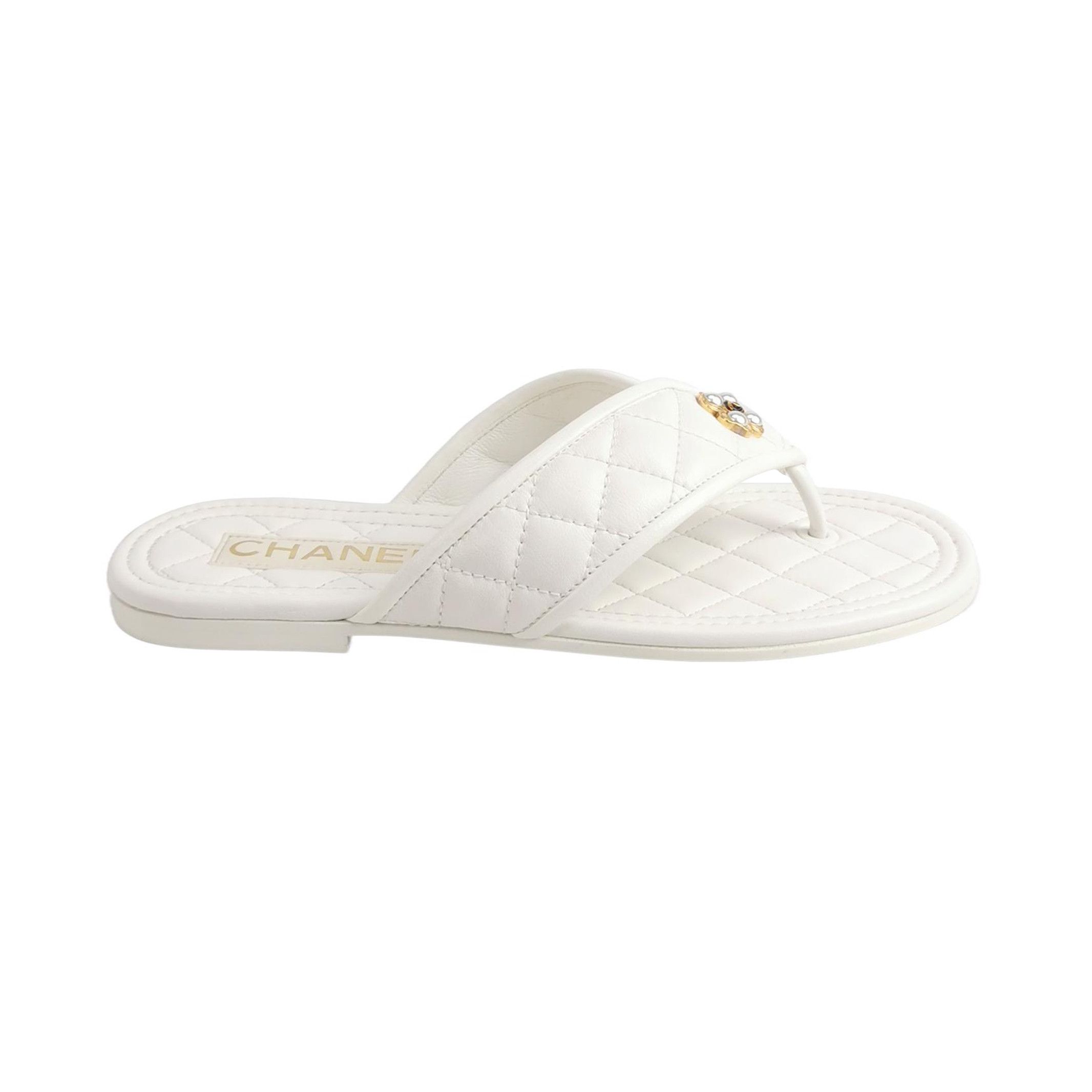 Chanel Chanel Women 5 Sandals Size US 5 / IT 35 - 1 Thumbnail