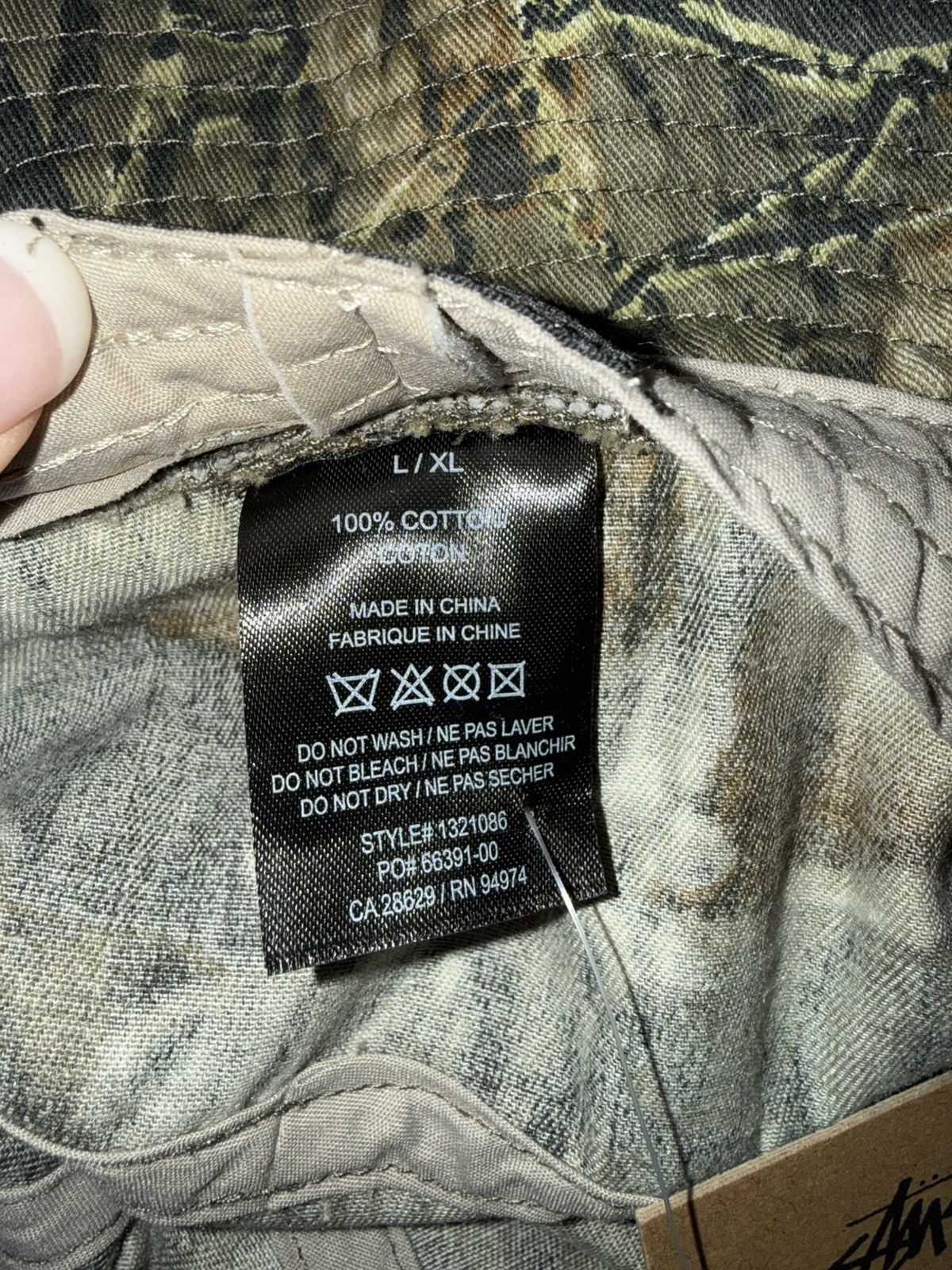 Stussy Stussy Camo Bucket Hat Size ONE SIZE - 6 Thumbnail