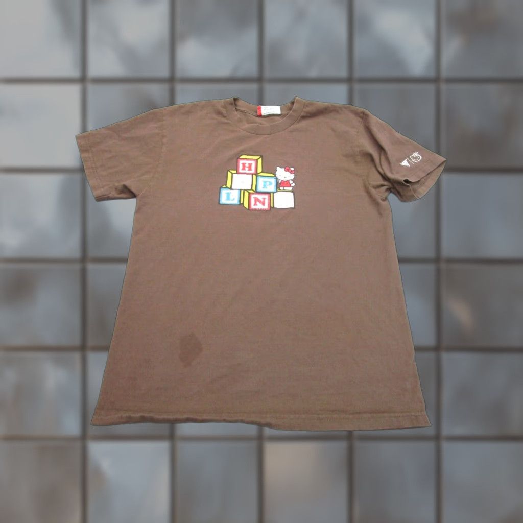Hypland VINTAGE Hello Kitty Shirt Mens L Brown Hypland Sanrio Adult Large Size US L / EU 52-54 / 3 - 1 Thumbnail