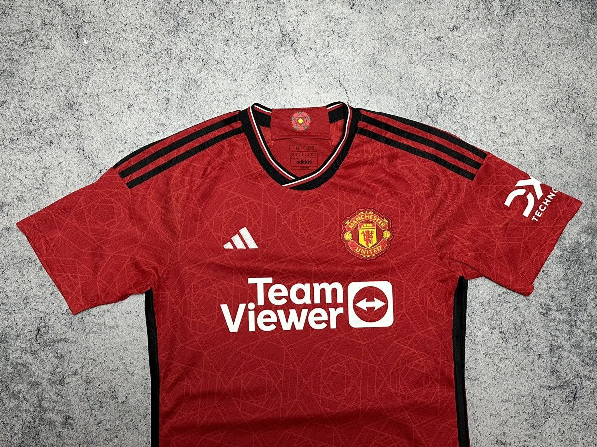 Adidas Adidas Manchester United 2023/2024 Home Jersey Size US M / EU 48-50 / 2 - 2 Thumbnail