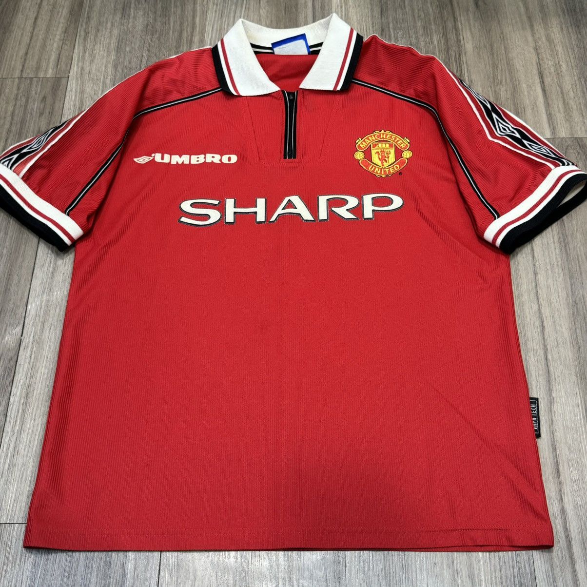 Umbro Manchester united 98/00 home shirt Size US M / EU 48-50 / 2 - 1 Thumbnail