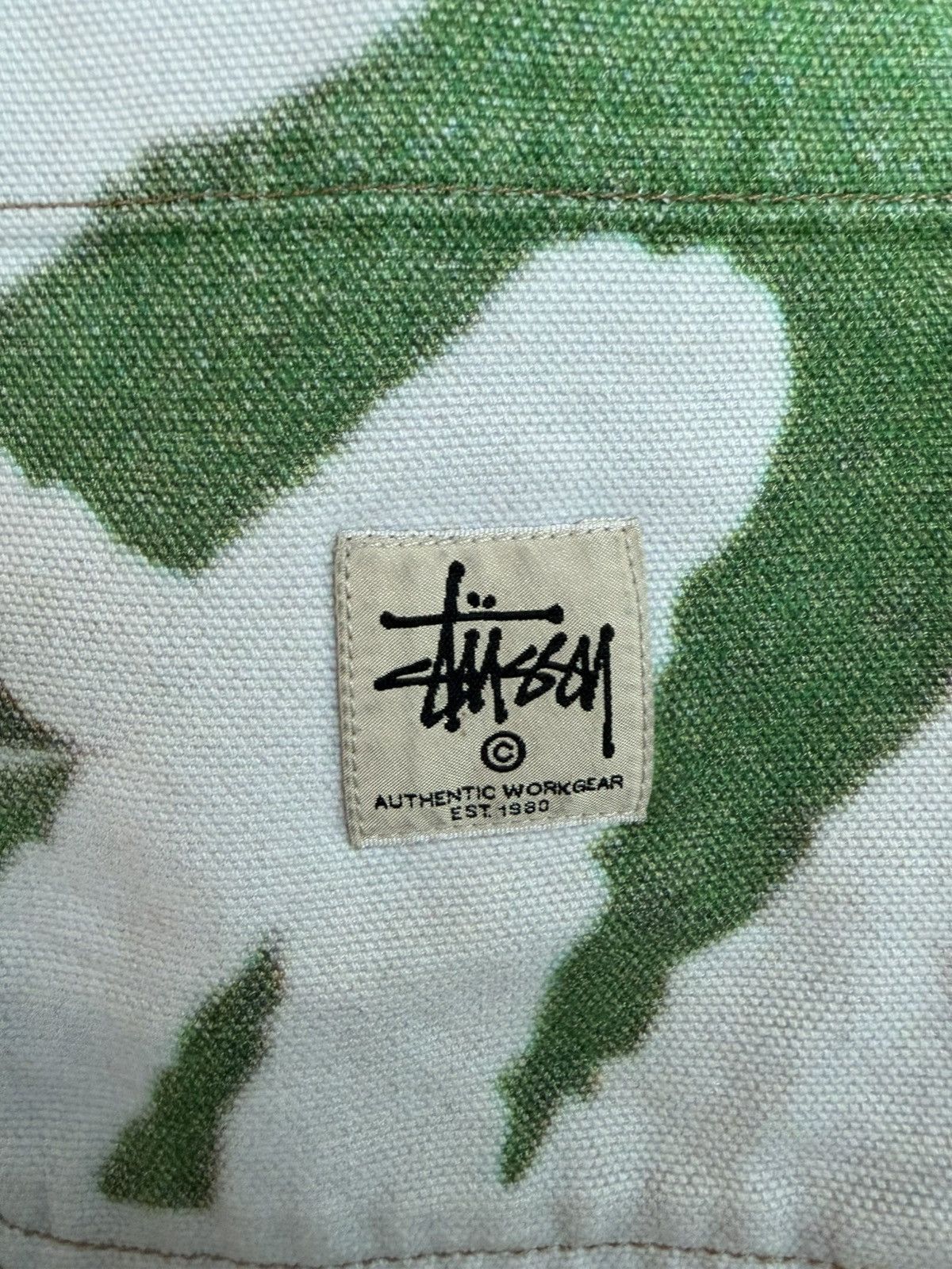 Stussy Stussy Canvas Work Pant Baja Print Carpenter - Rare Piece Size US 30 / EU 46 - 6 Thumbnail