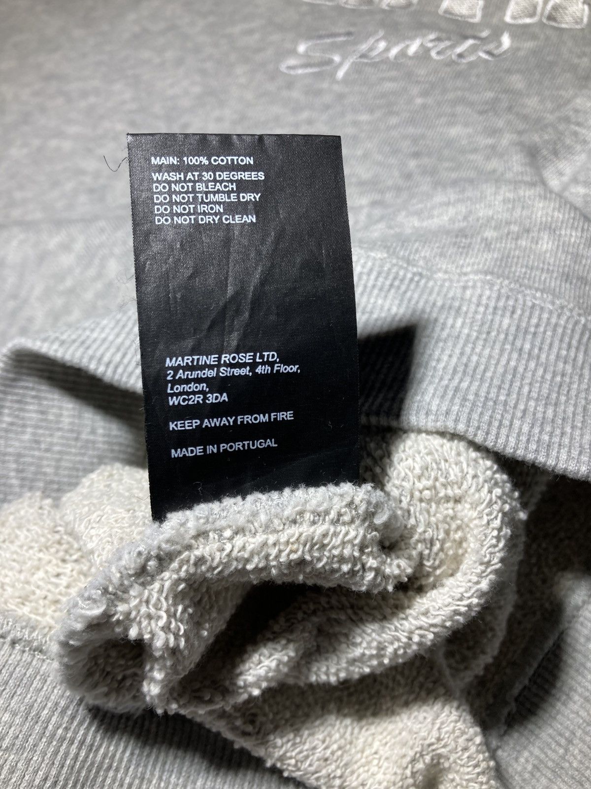 Martine Rose SS24 Martine Rose Sports Cut Off Sleeve Raglan Sweater Size US S / EU 44-46 / 1 - 8 Thumbnail