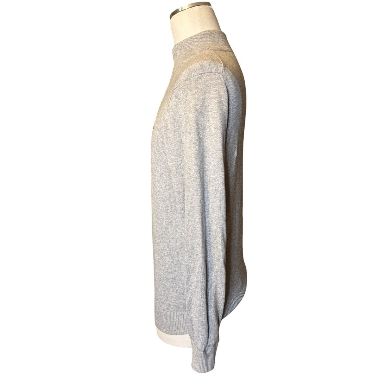 Vineyard Vines Vineyard Vines Quarter Zip Sweater Gray 100% Cotton Size US S / EU 44-46 / 1 - 6 Thumbnail