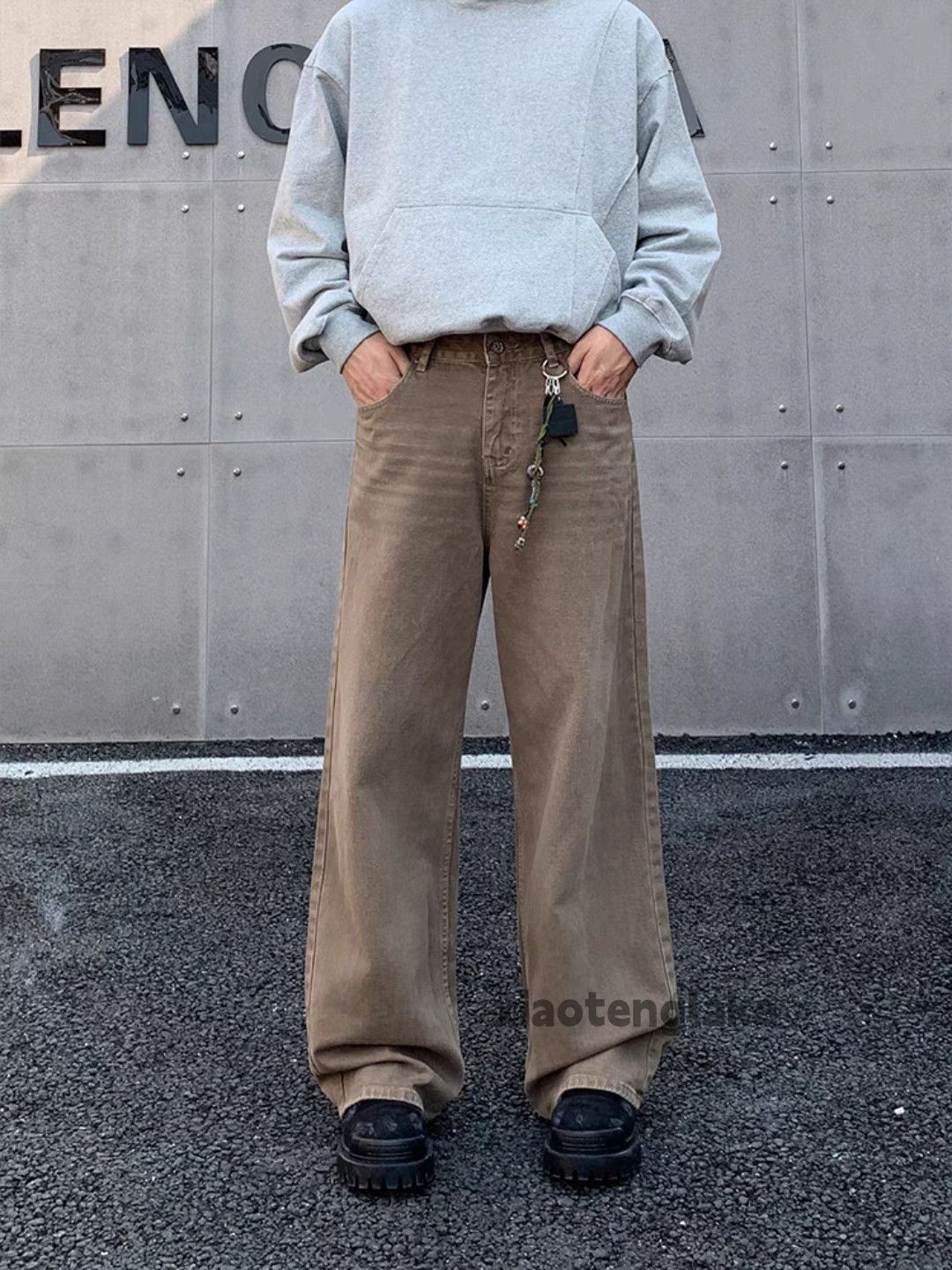Jean × Vintage washed faded cleanfit yuppie bootcut flared y2k jeans Size US 28 / EU 44 - 4 Thumbnail
