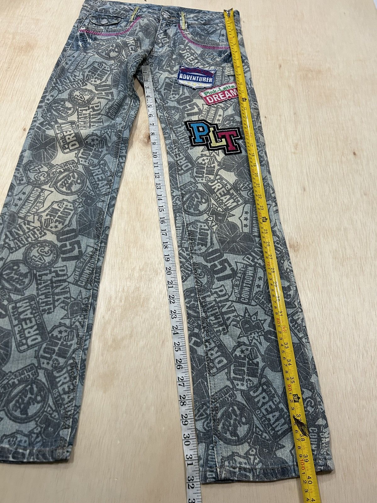 Japanese Brand Vintage Pink Latte Full Printed Jeans Size US 30 / EU 46 - 16 Thumbnail