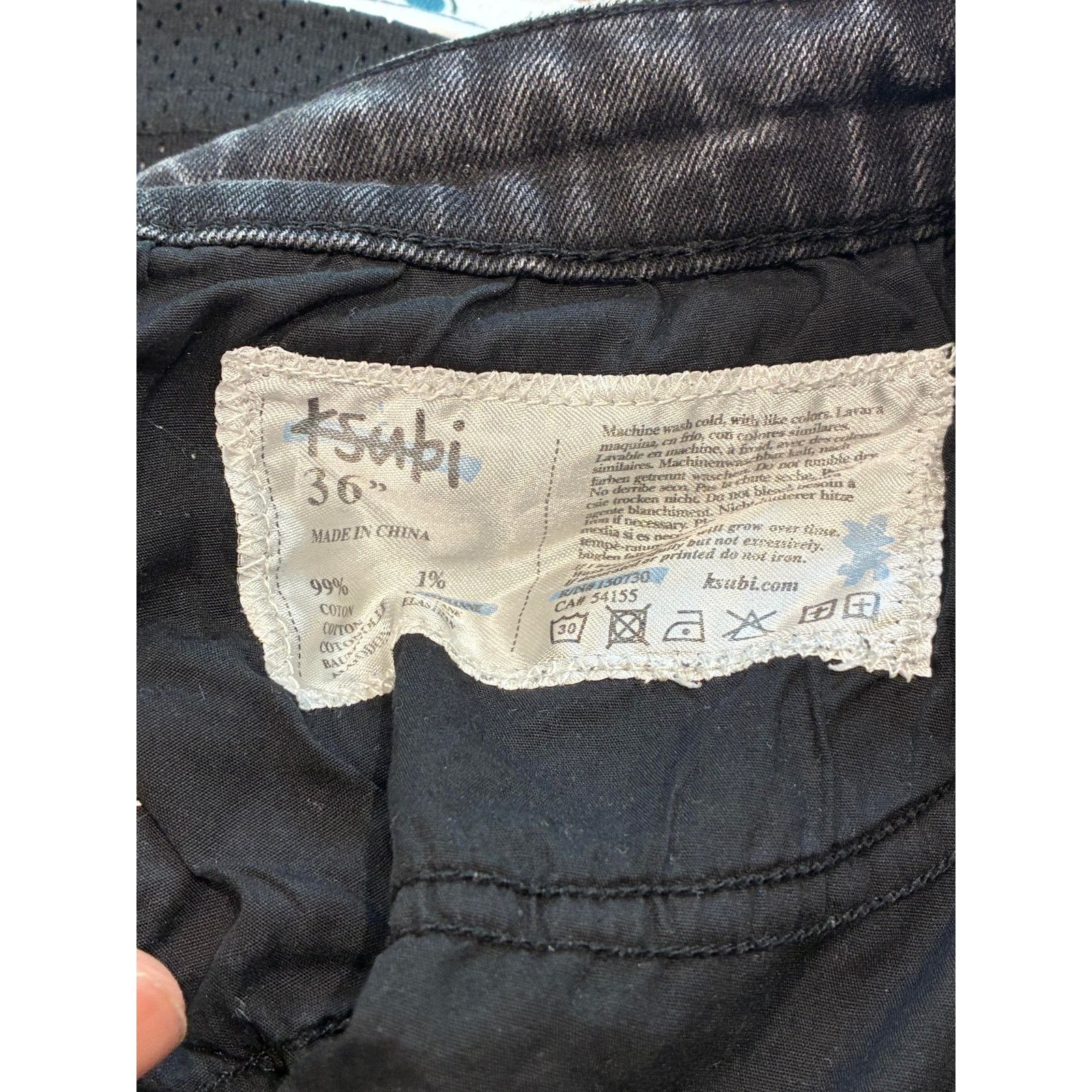 Ksubi Ksubi Grey Jeans Size US XL / EU 56 / 4 - 3 Thumbnail