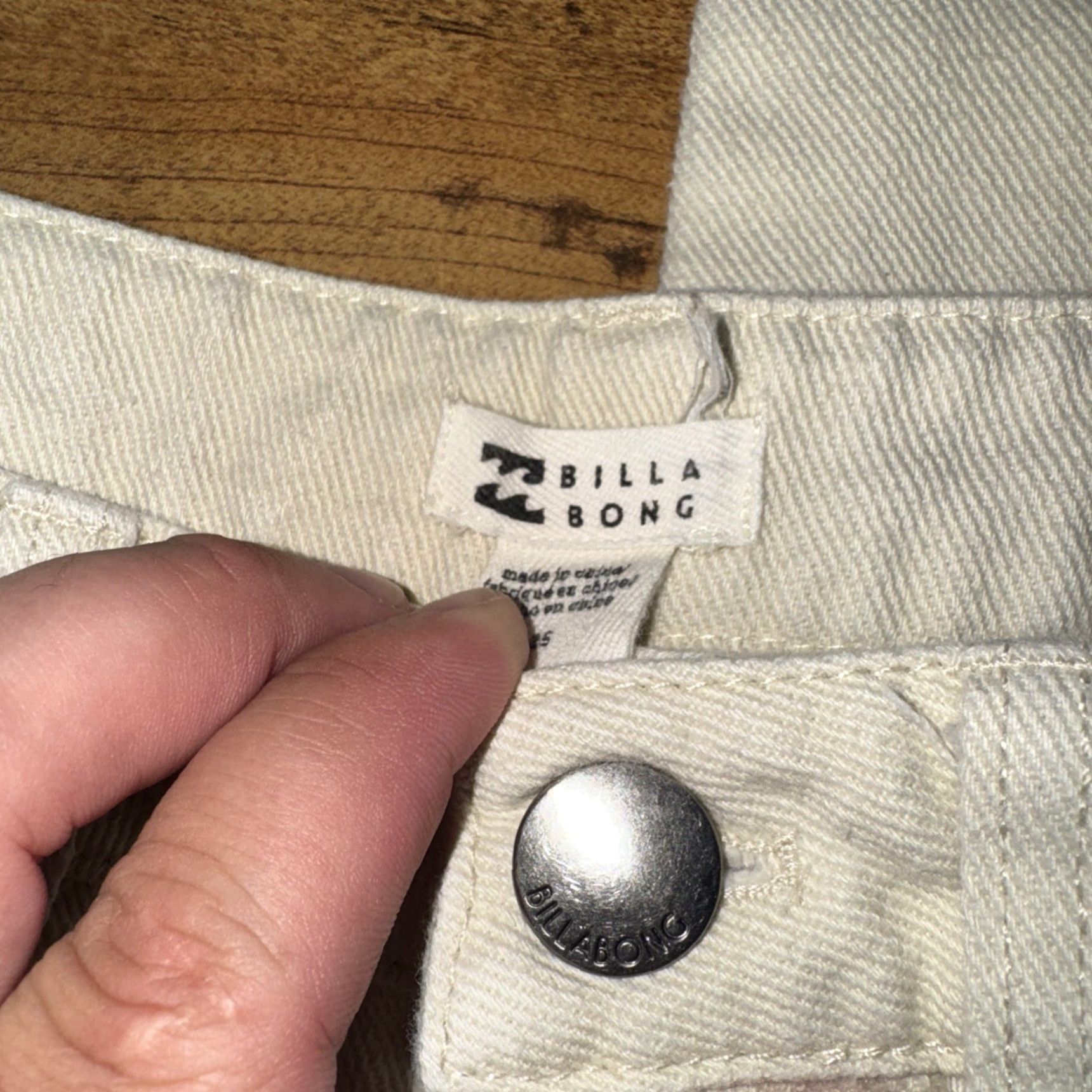 Billabong VINTAGE Billabong Carpenter Workwear Cargo Pants Men’s 28x32 Ivory Cream Cargo Workwear 90s Skater Surfer Vintage Streetwear Mens Size US 28 / EU 44 - 6 Thumbnail