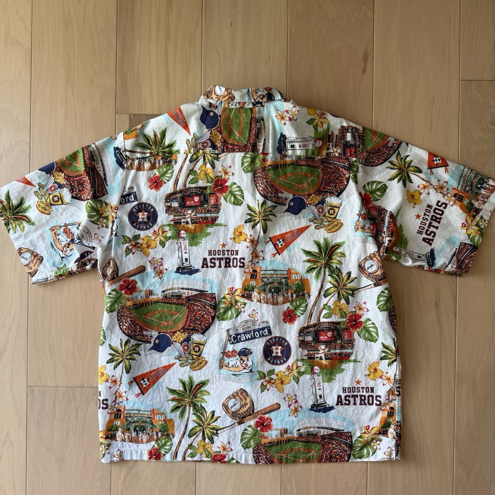 MLB × Reyn Spooner Houston Astros Reyn Spooner Shirt XL Multicolor MLB Baseball Size US XL / EU 56 / 4 - 6 Thumbnail