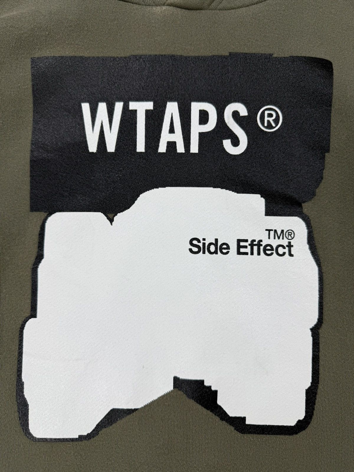 Wtaps AW2019 WTAPS “Side Effect” Olive Hoodie Size US S / EU 44-46 / 1 - 5 Thumbnail