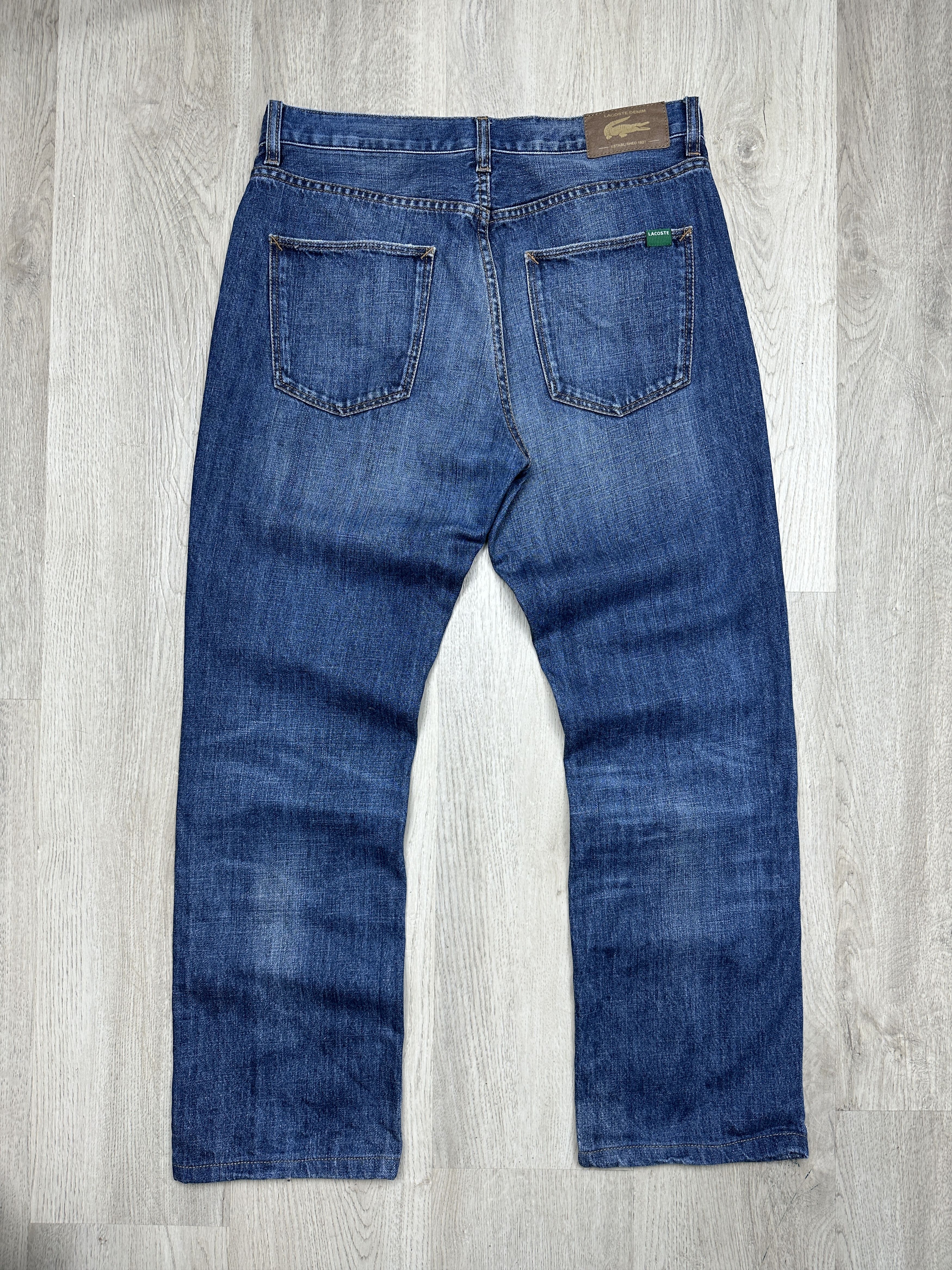Lacoste Lacoste Vintage Mens Denim Pants Jeans Size US 32 / EU 48 - 7 Thumbnail