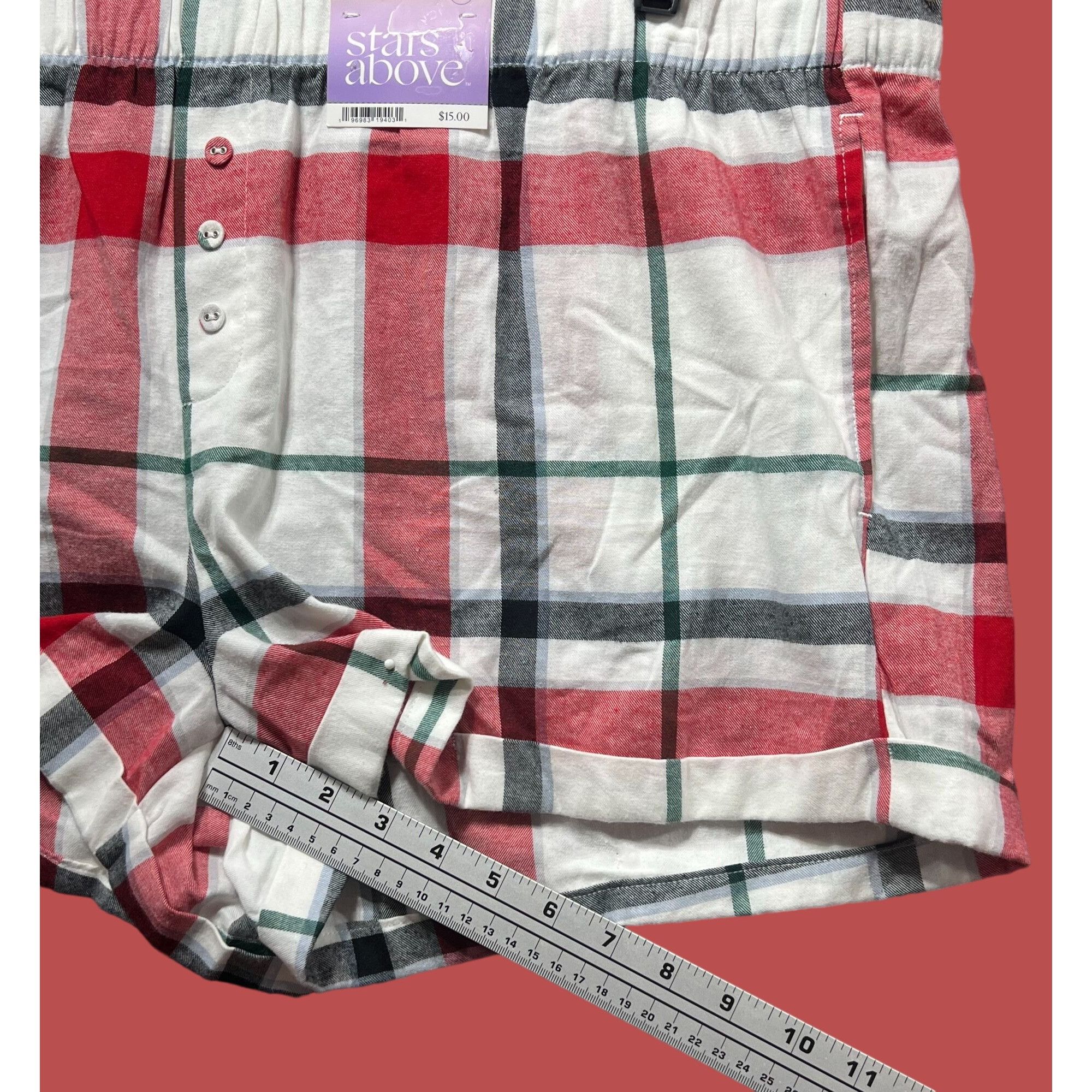 Other Star Above - Women's Perfectly Cozy Flannel Pajama Shorts - Size ONE SIZE - 6 Thumbnail