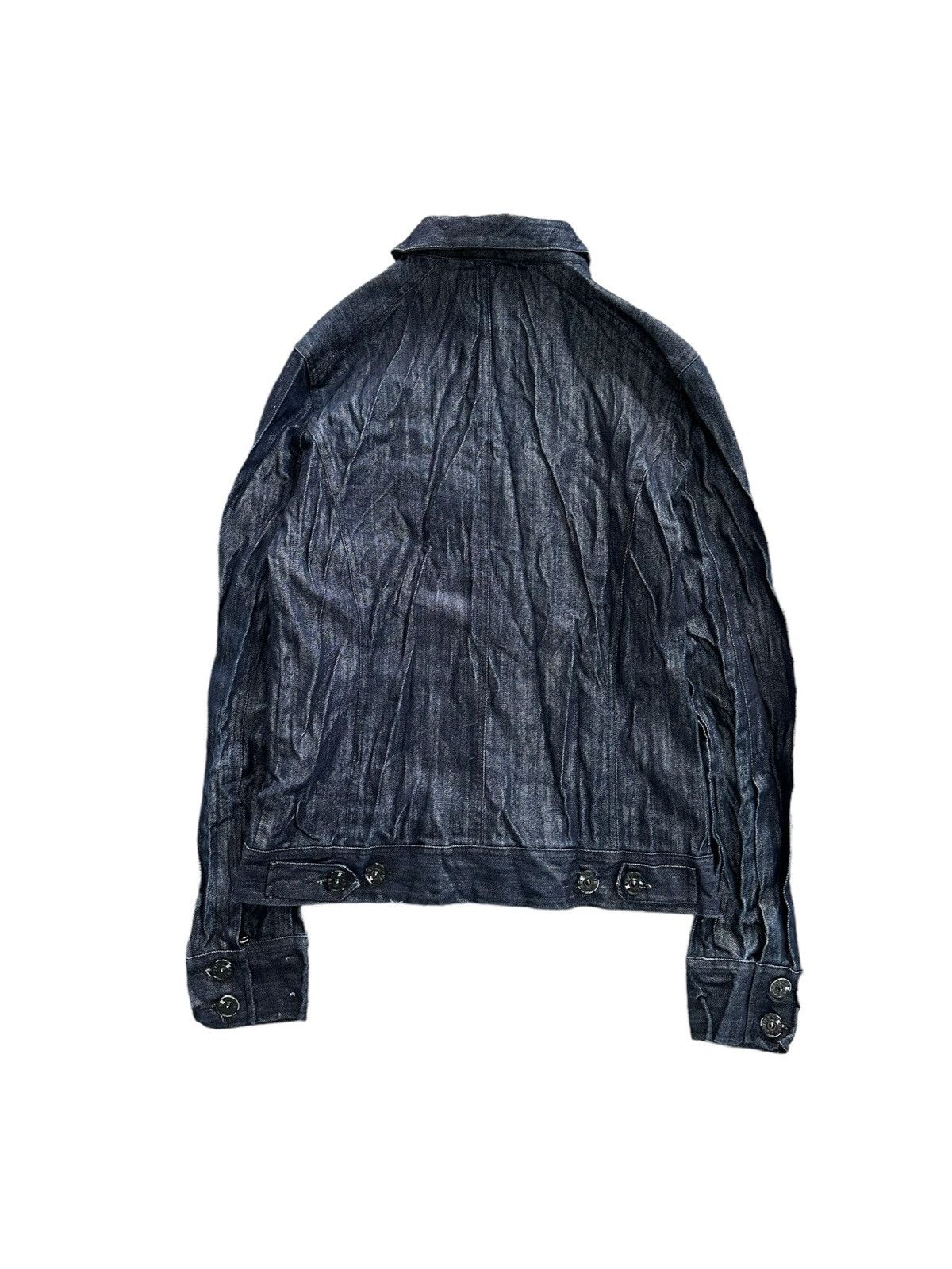 If Six Was Nine 00’s MIDAS 9 blue denim jacket Size US S / EU 44-46 / 1 - 5 Thumbnail