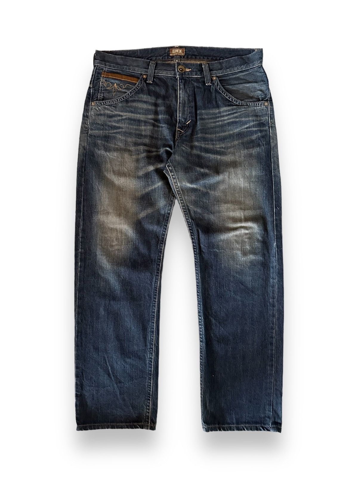 Edwin Mudwash Japanese Brand Edwin Denim Jeans Size US 38 / EU 54 - 1 Thumbnail