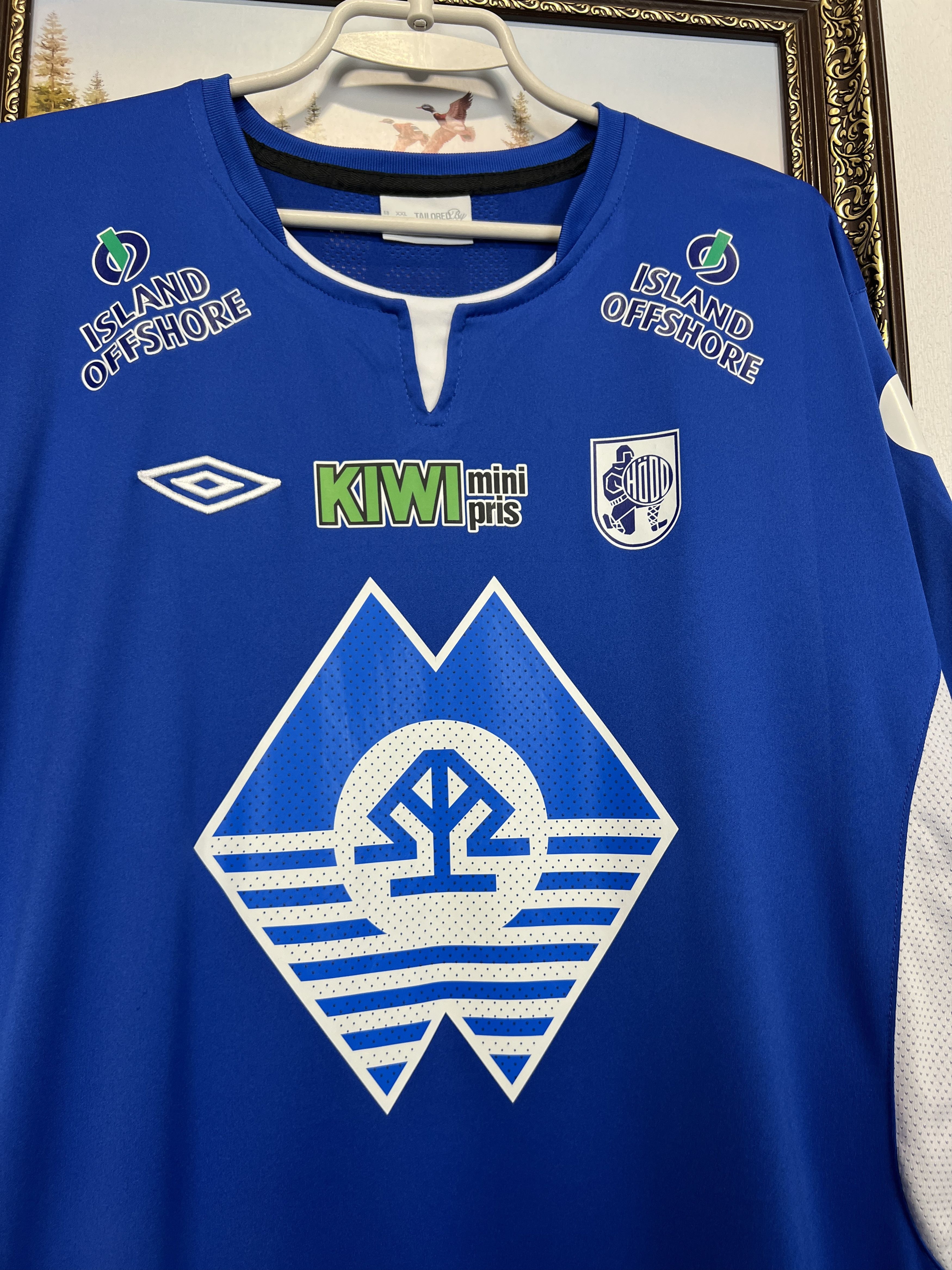 Umbro IL Hodd Home football shirt 2013 Soccer Umbro Jersey Trikot Size US XXL / EU 58 / 5 - 3 Thumbnail
