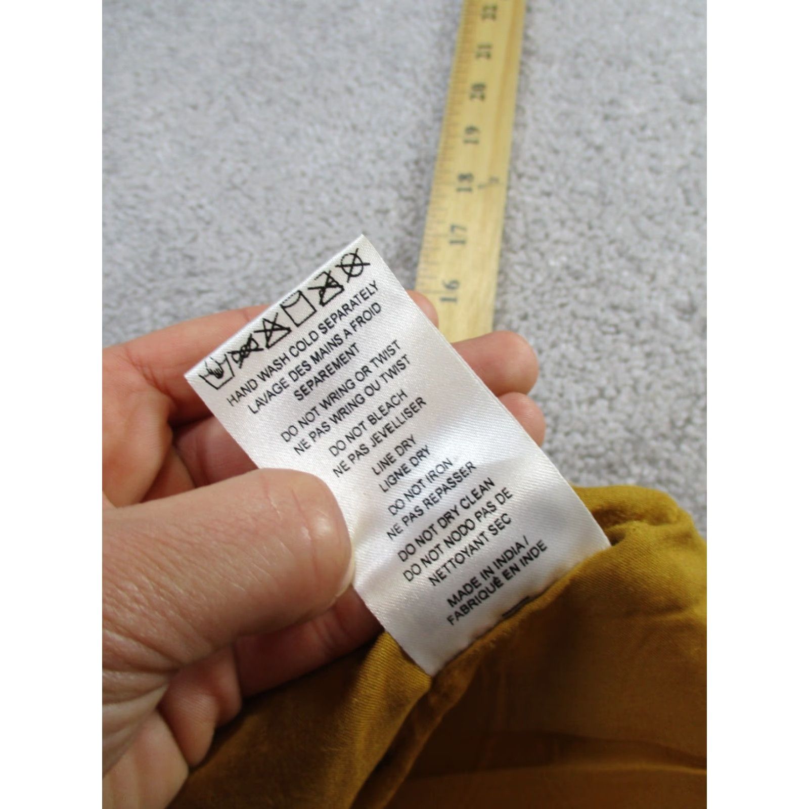 Free People VINTAGE Free People Skirt Womens 2 Light Brown Faux Leather Zip Front A-Line Short Lined Zipper Mens? Size 26" / US 2 / IT 38 - 7 Thumbnail