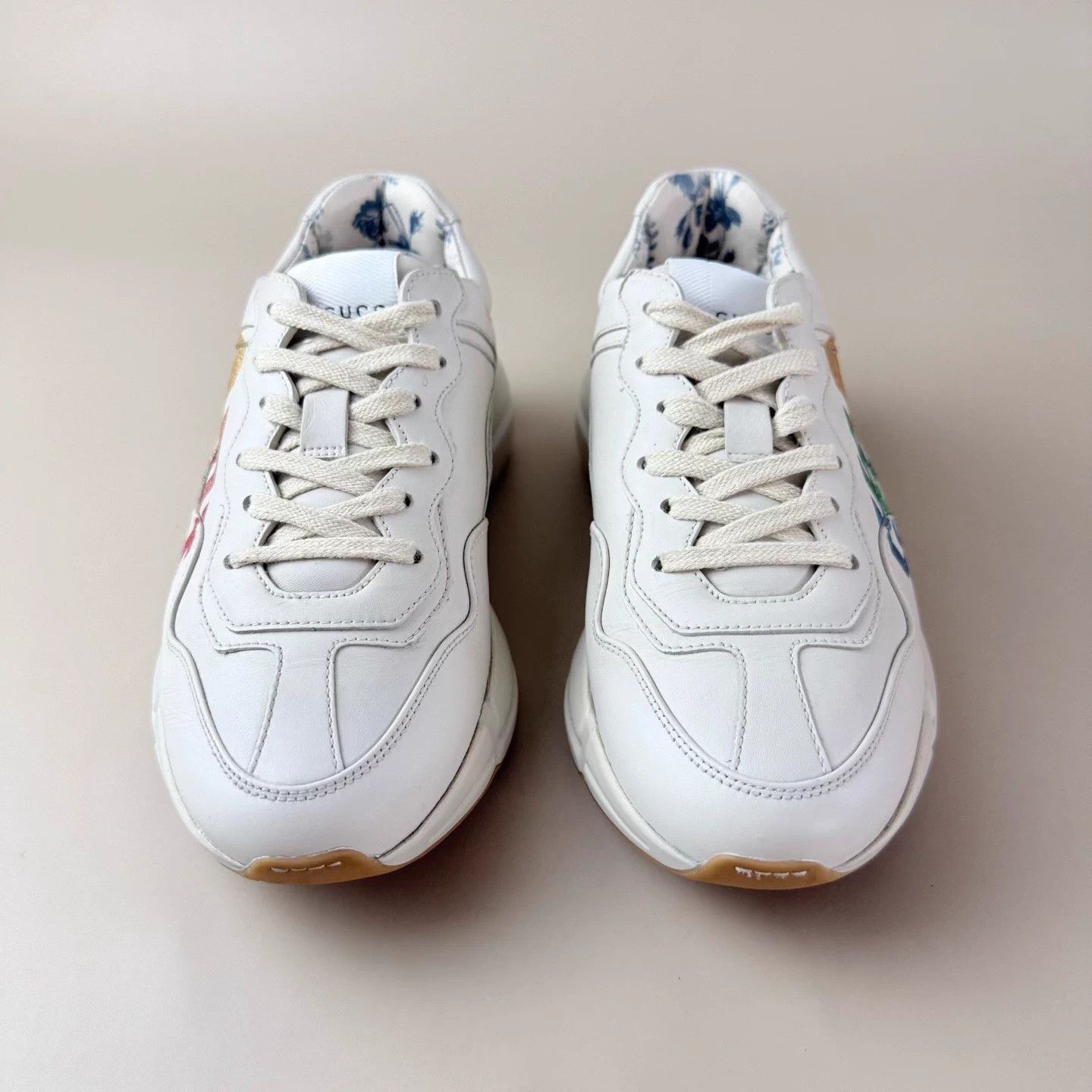 Gucci GUCCI rainbow logo print dad shoes EU35 Size US 4 / IT 34 - 2 Thumbnail