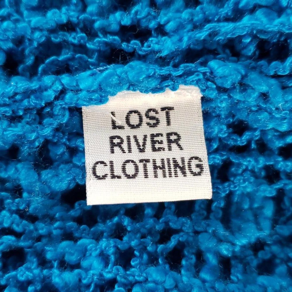 Designer CT806 Lost River 5-Way Knit Poncho Teal S Size S / US 4 / IT 40 - 5 Thumbnail