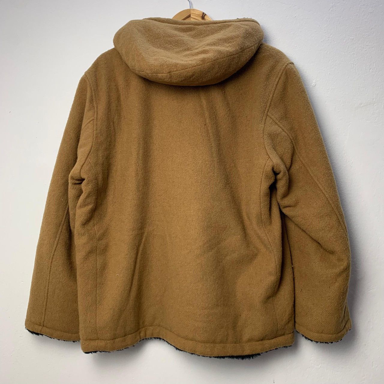Hysteric Glamour Vintage Hysteric Glamour Toggle Jacket Wool Hoodie Size US L / EU 52-54 / 3 - 2 Thumbnail