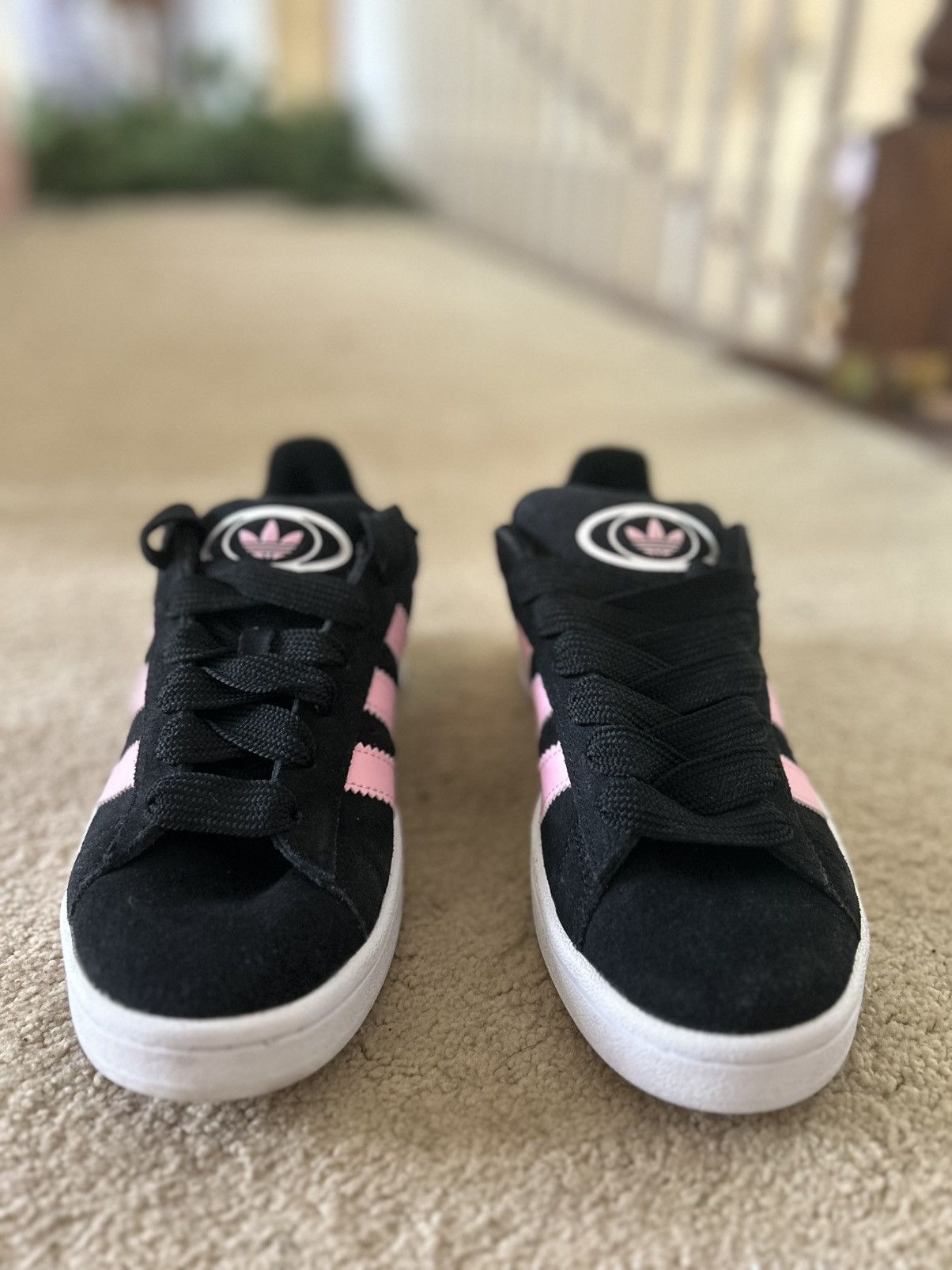 Adidas Adidas Campus ‘Black True Pink’ Size US 7.5 / IT 37.5 - 3 Thumbnail