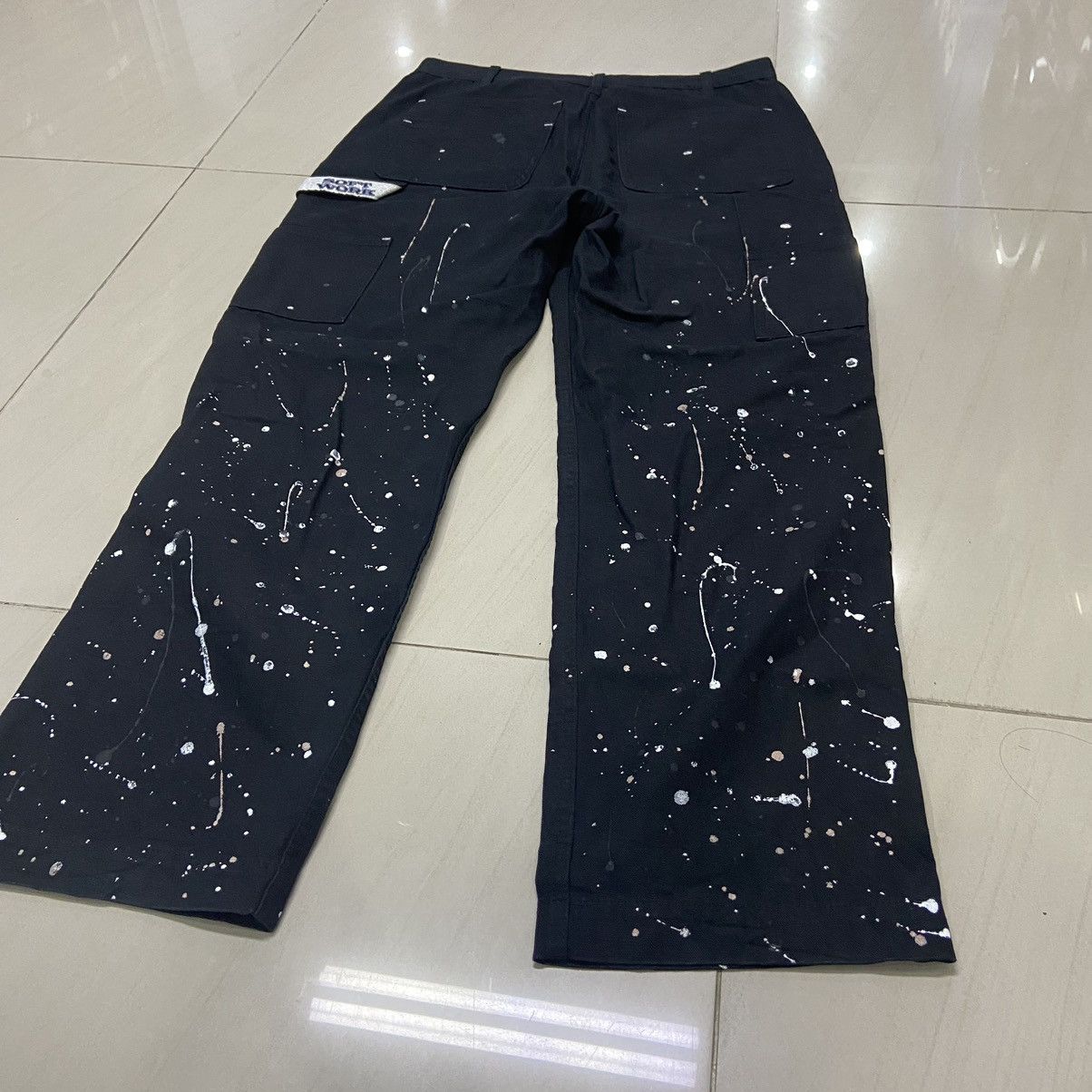 Designer × thisisneverthat Rare 🔥 Thisisneverthat Splash Paint Design CarpenterPant Size US 32 / EU 48 - 3 Thumbnail
