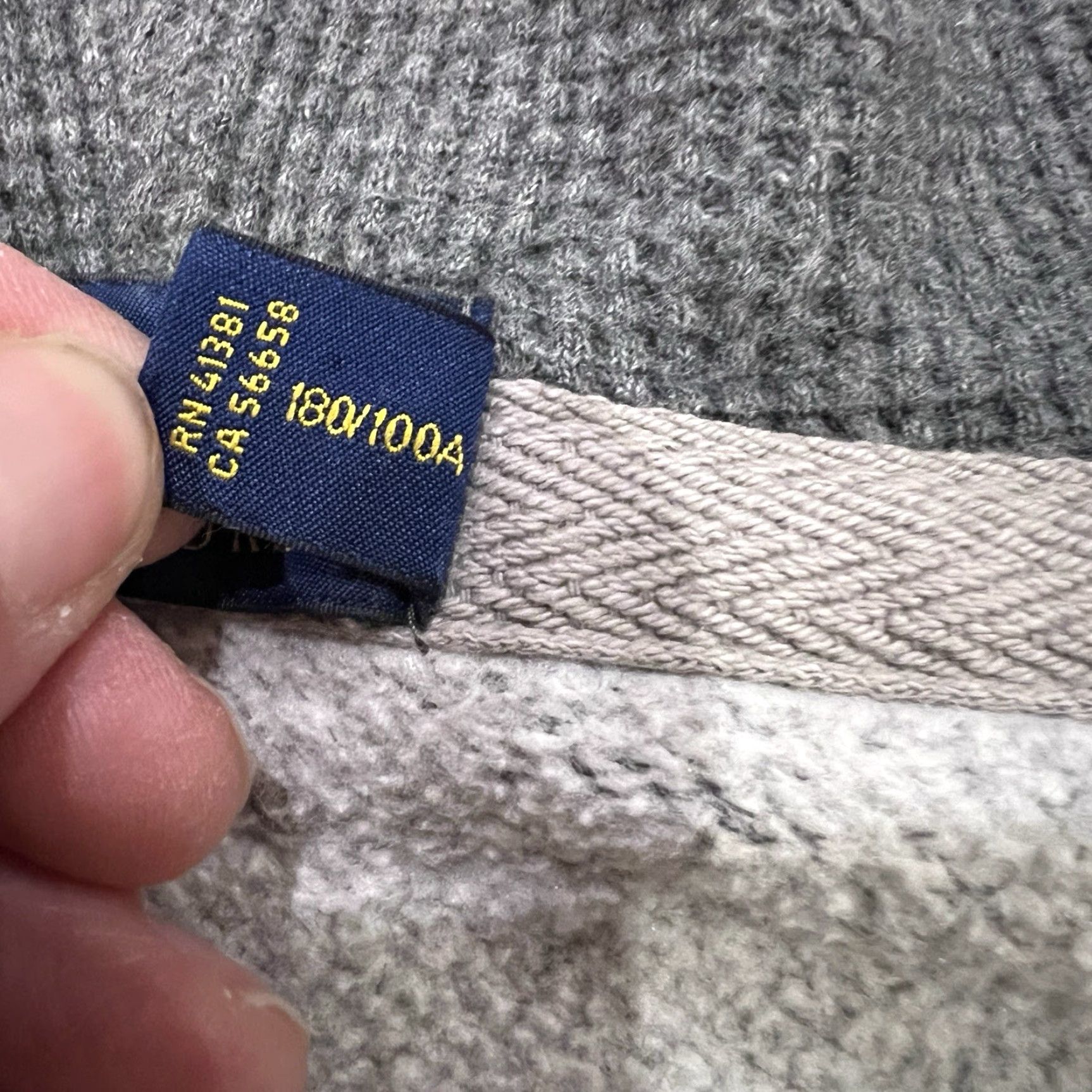 Polo Ralph Lauren Polo Ralph Lauren Hoodie Mens Size L Gray Full Zip Embroidered Pony Logo Size US L / EU 52-54 / 3 - 5 Thumbnail