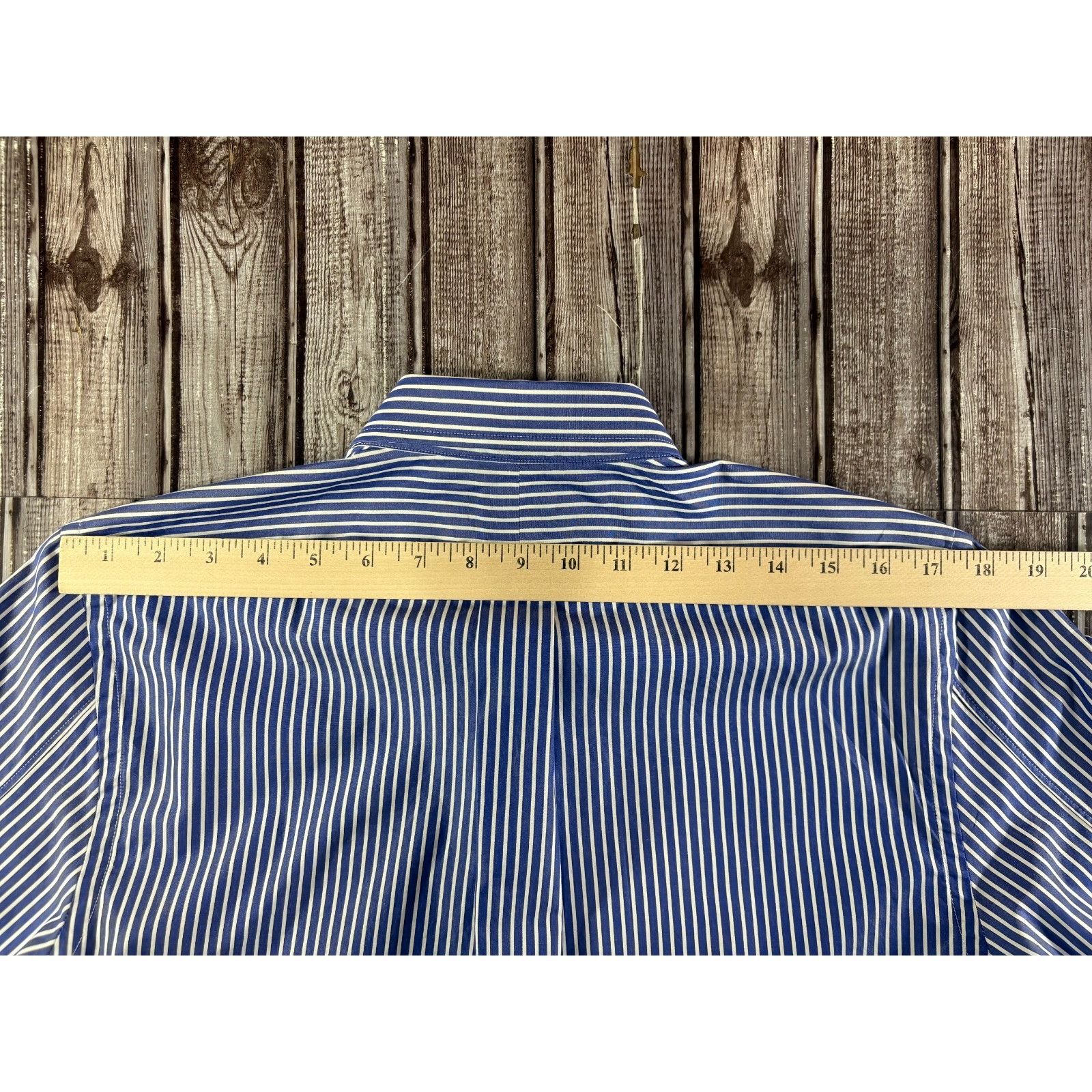 Todd Snyder striped dress Shirt Sz Medium color Purple white