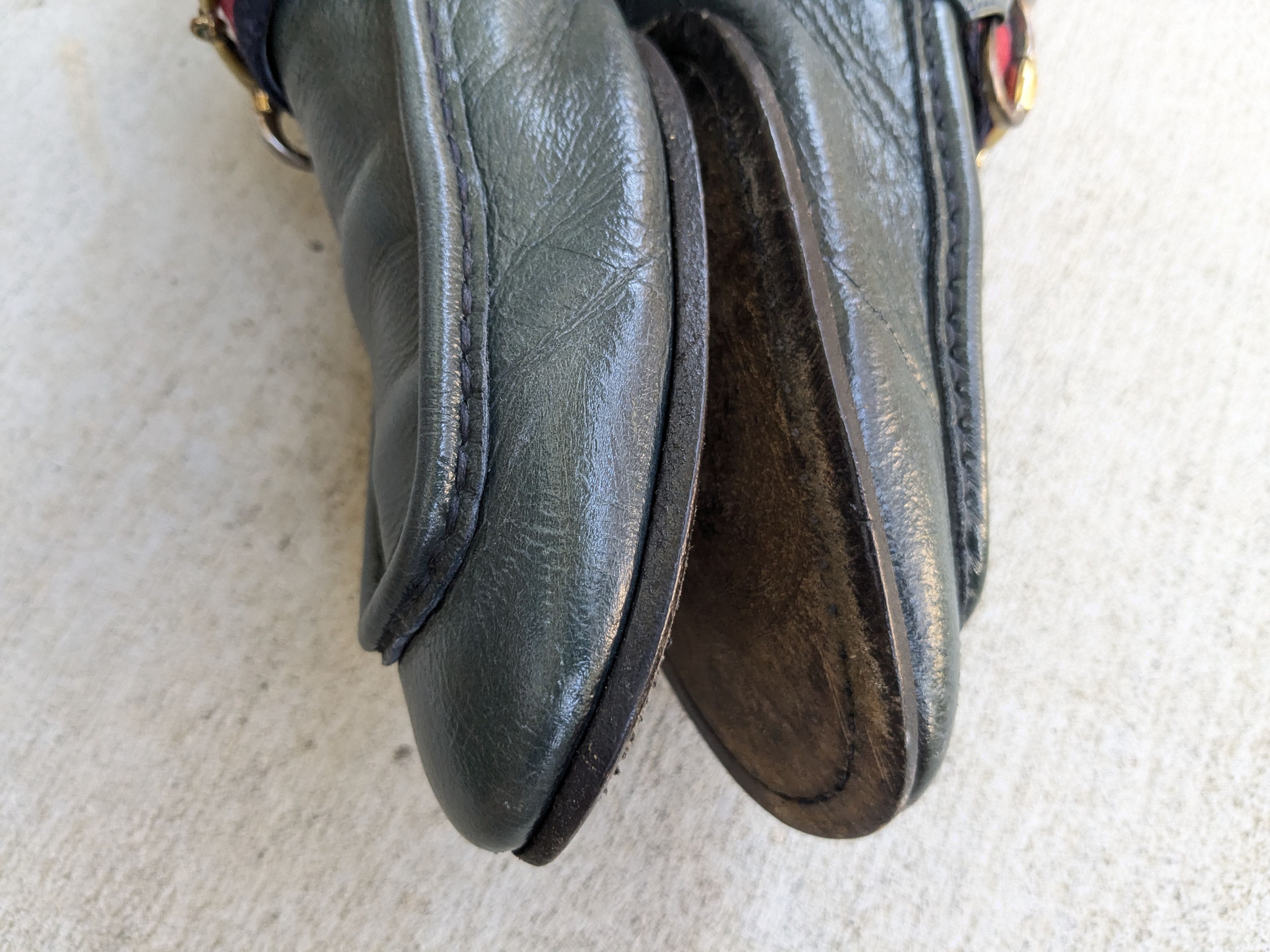 Gucci Gucci Horsebit Loafers Green 9 Snaffle Bit Tom Ford Leather Size US 9 / EU 42 - 12 Thumbnail