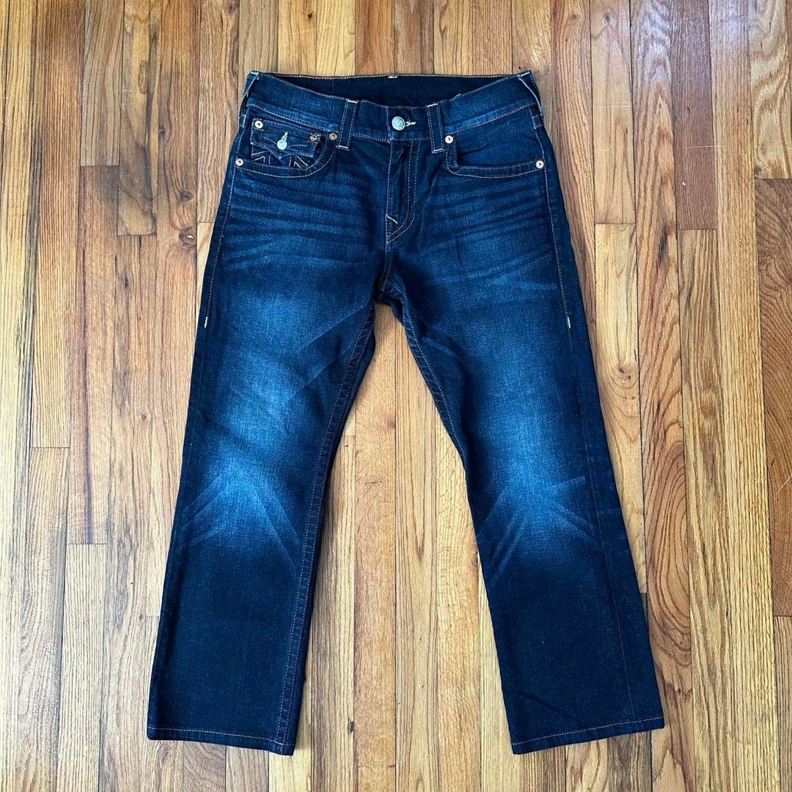 True Religion True Religion Flap Pocket Straight Relaxed Fit Jeans size 32 Size US 32 / EU 48 - 2 Thumbnail