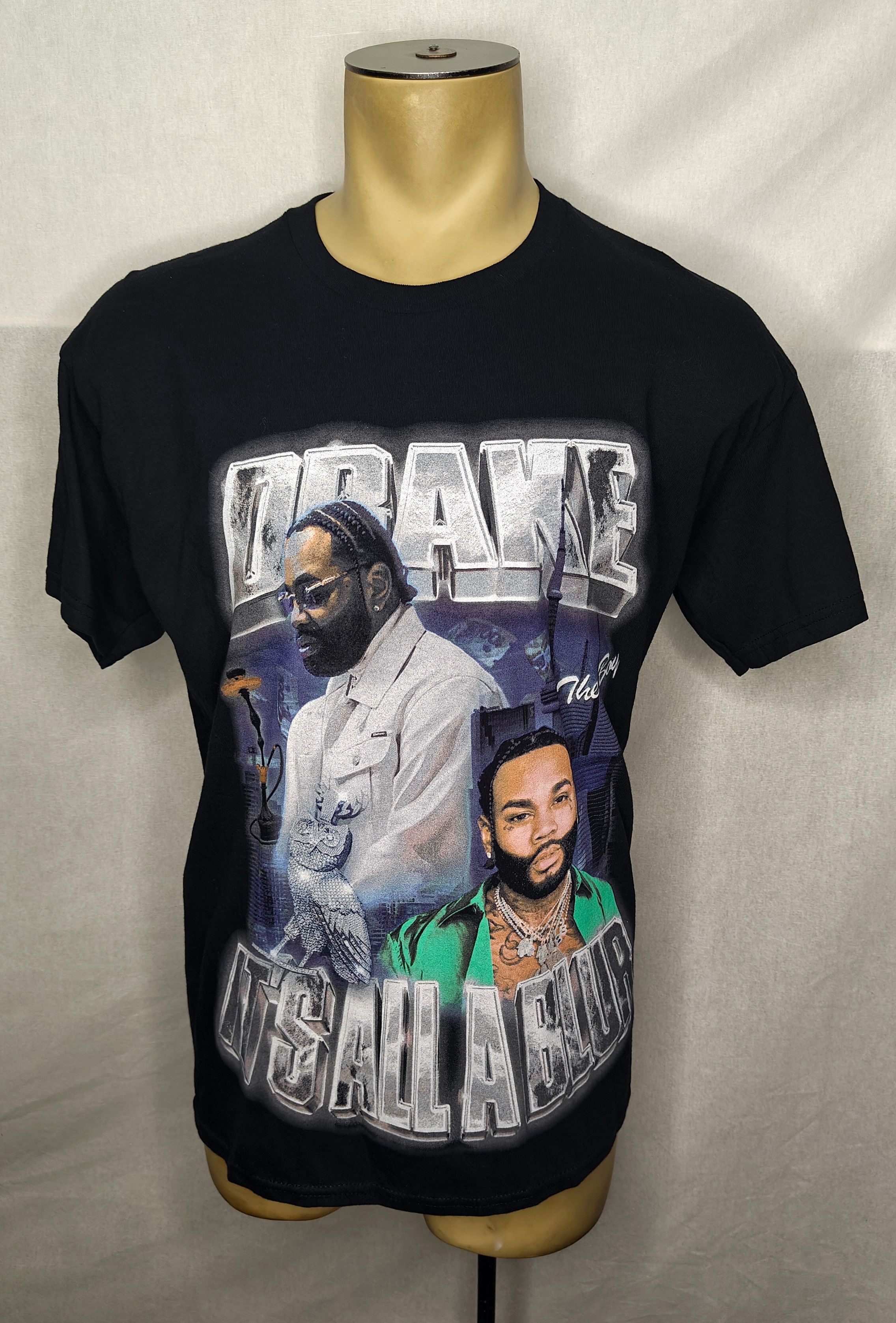 Drake × Rap Tees Rare Print Drake It’s All a Blur Tour rap hip-hop t ...