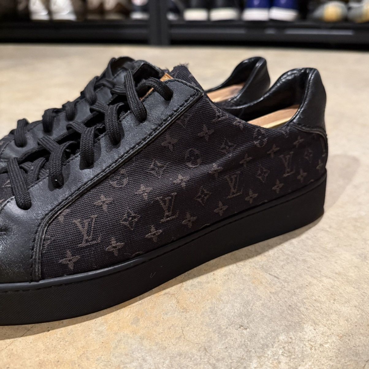 Louis Vuitton Vintage 2000s Louis Vuitton Monogram Skate Sneakers US 11 Size US 11 / EU 44 - 9 Thumbnail
