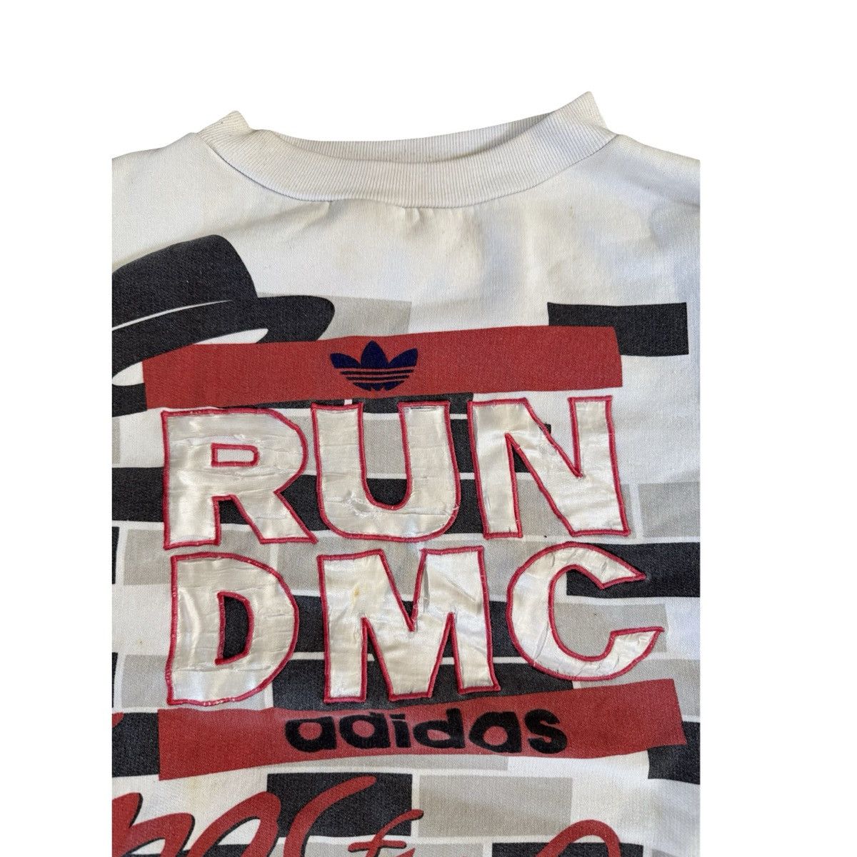 Adidas Vintage adidas x Run DMC “Kings From Queens” crewneck Size US XL / EU 56 / 4 - 3 Thumbnail