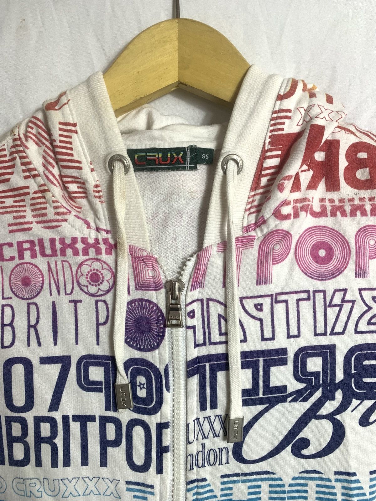 Japanese Brand Japanese Crux Allover zip style Size US S / EU 44-46 / 1 - 2 Thumbnail