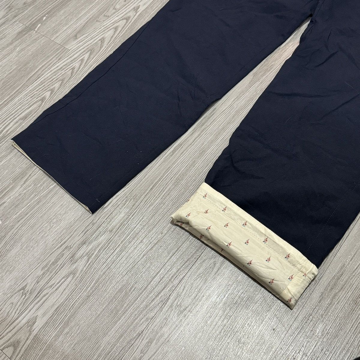 Japanese Brand × Undercover × Vintage Undercover AW 04/05 "BUT BEAUTIFUL" Navy Button Cargo pants Size US 32 / EU 48 - 4 Thumbnail