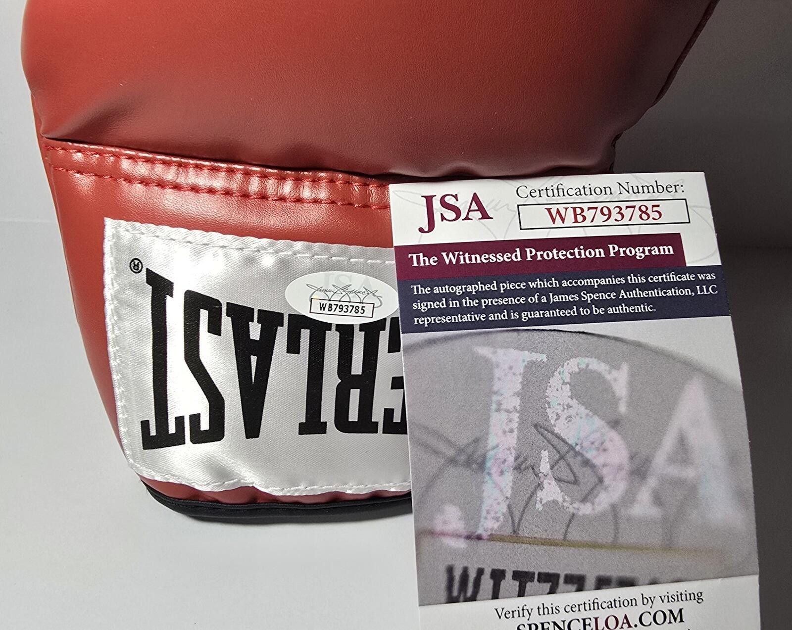 Other Micky Ward Autographed Everlast Red Boxing Glove JSA COA Size ONE SIZE - 3 Thumbnail