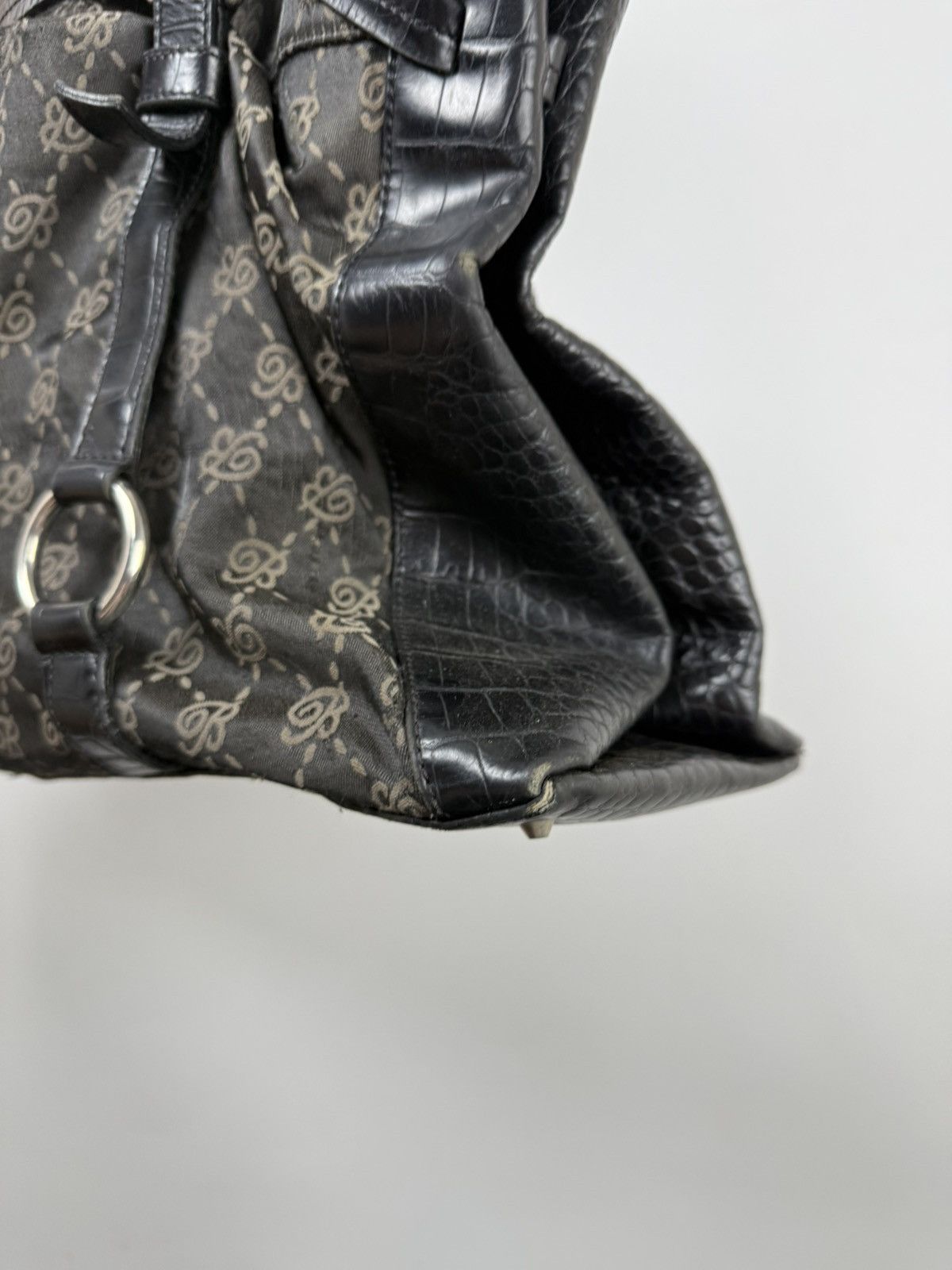 Blumarine Brumarine VNTG Y2K Cloth Monogram Bag Size ONE SIZE - 6 Thumbnail