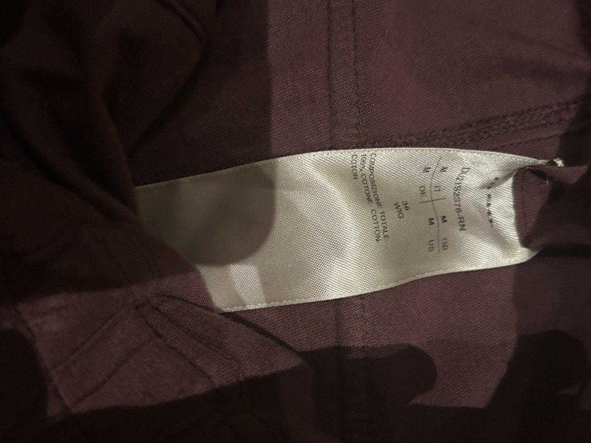 Rick Owens Rick owen’s drkshdw creatch cargo sweatpants burgundy Size US 34 / EU 50 - 6 Thumbnail