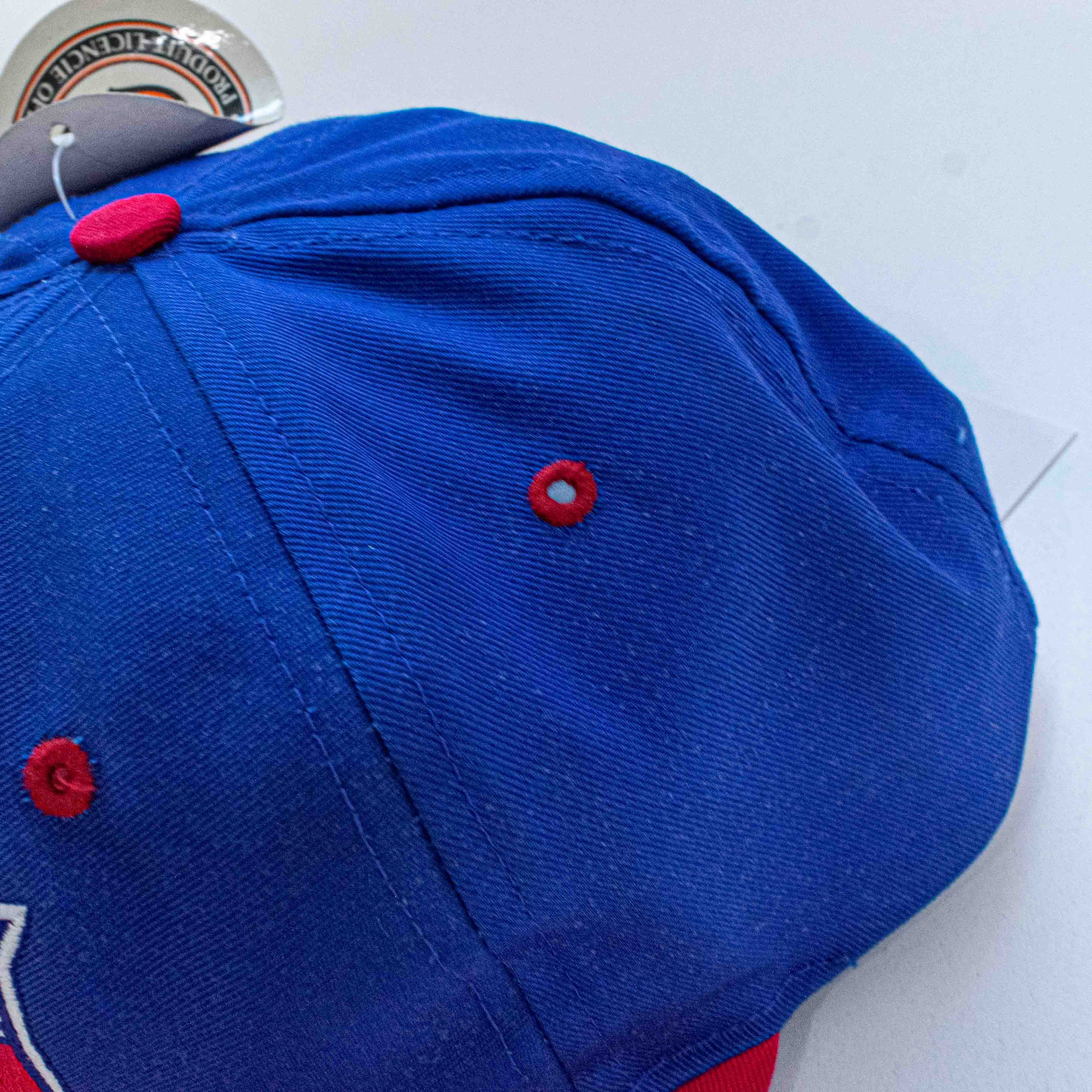 NHL New York Rangers Plain Logo AJD NHL Snapback Hat Size ONE SIZE - 9 Thumbnail