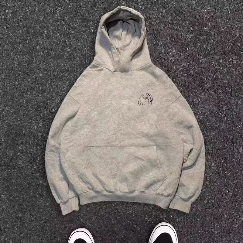 Designer × Japanese Brand Grey washed vintage piano print hoodie Size US L / EU 52-54 / 3 - 2 Thumbnail