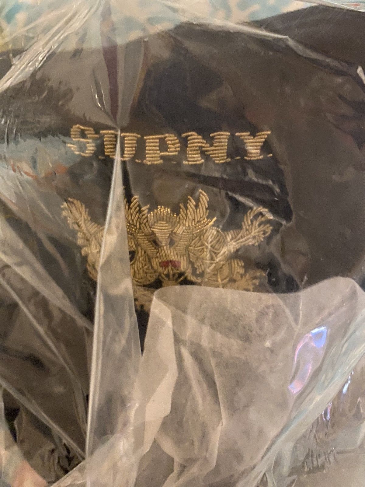 Supreme Supreme Bullion Dragon 6-Panel Black Size ONE SIZE - 5 Thumbnail