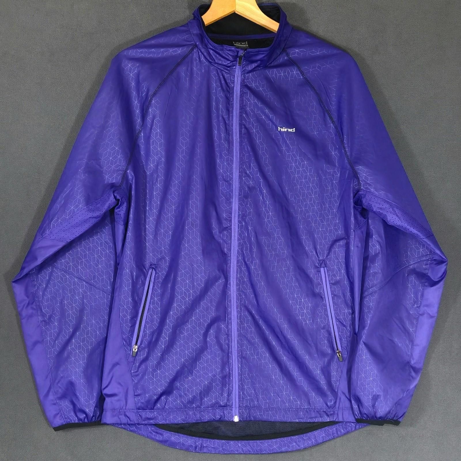 Handmade Hind Men’s Medium Purple Windbreaker Jacket Lightweight (#1) Size US M / EU 48-50 / 2 - 1 Thumbnail