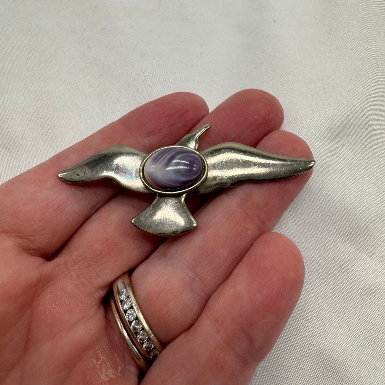 NBDN Nobrandedon VTG bird brooch Size ONE SIZE - 3 Thumbnail