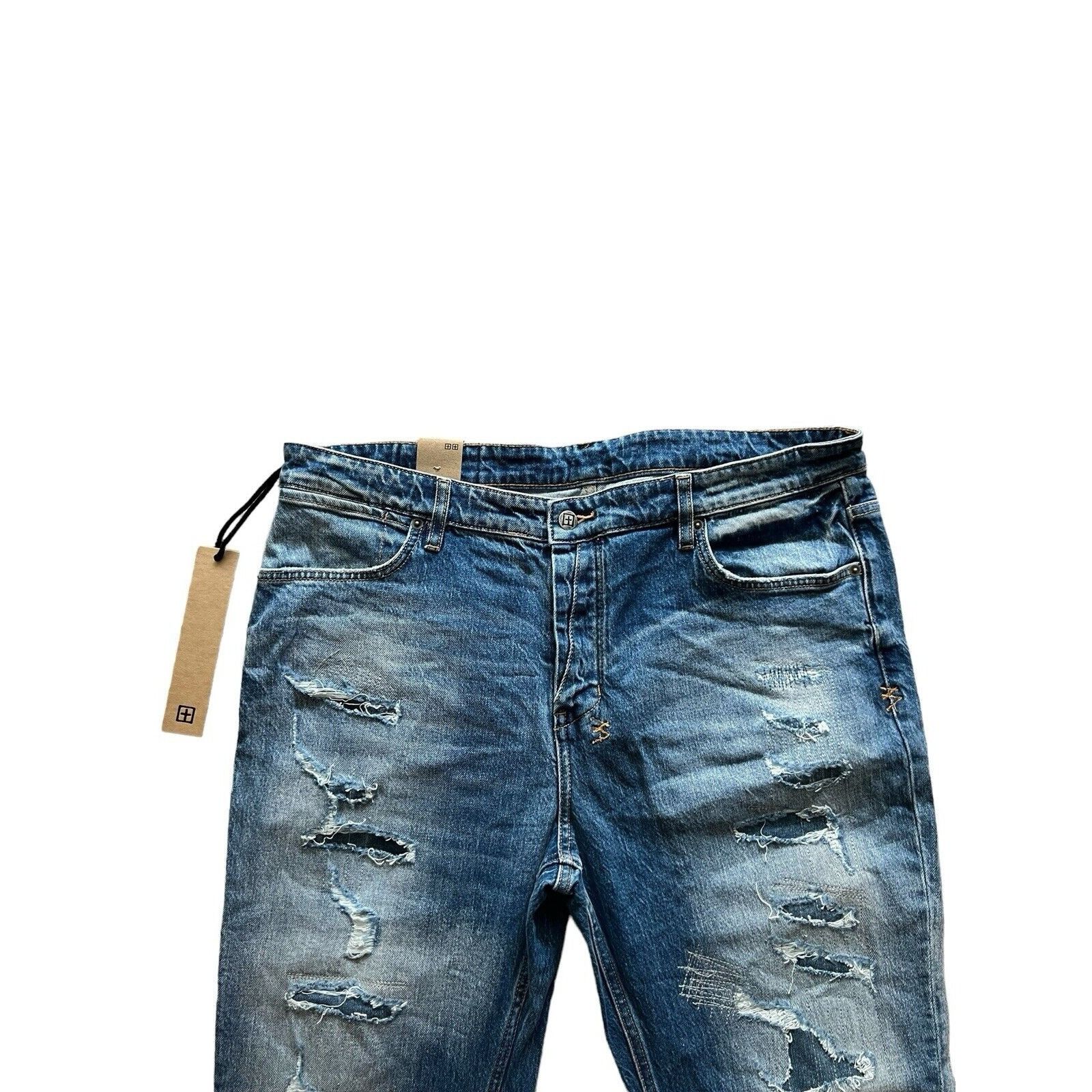 Ksubi Ksubi Jeans Mens Van Winkle Skinny Leg Blue $260 Size 40/32 Size US 40 / EU 56 - 2 Thumbnail