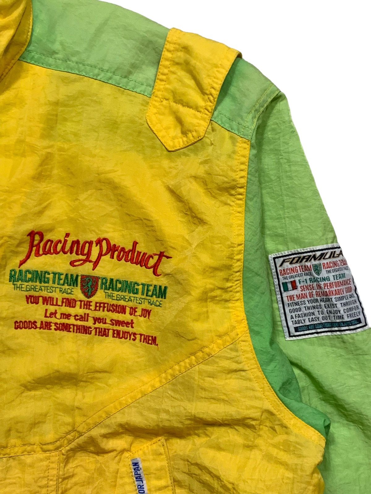 Vintage Japanese Formula 1 Racing Team Windbreaker Multicolour Size US L / EU 52-54 / 3 - 4 Thumbnail
