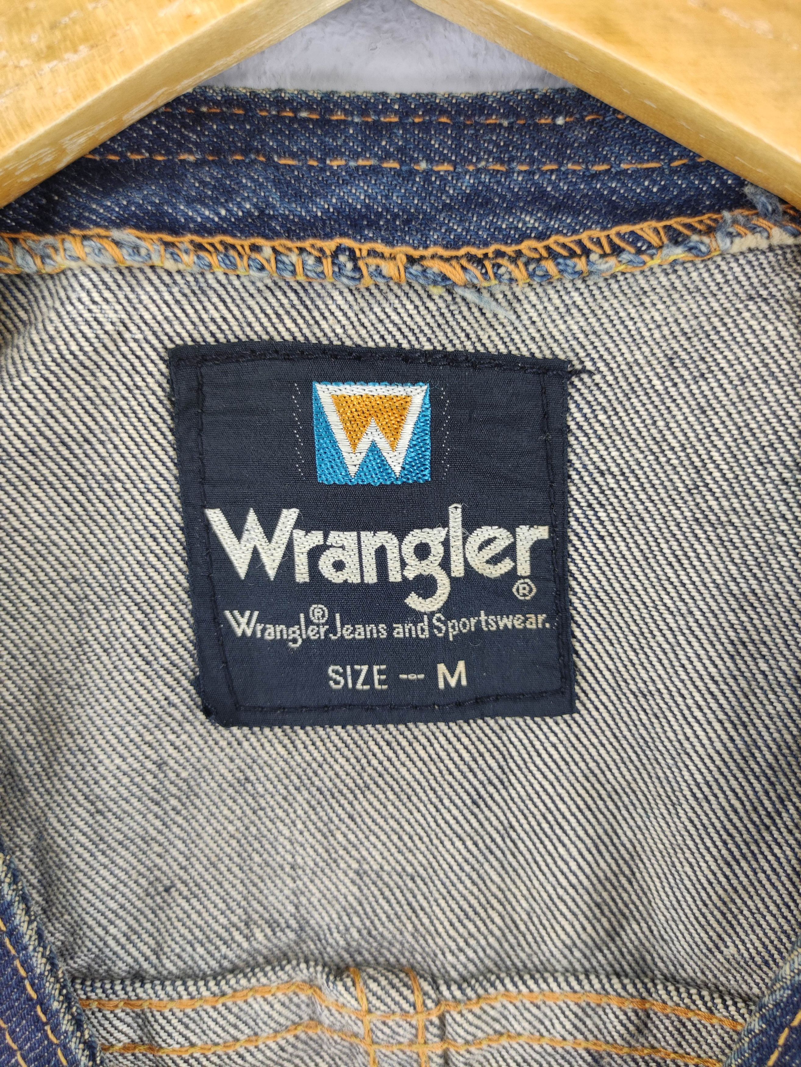 Wrangler Vintage Wrangler Denim Vest Size M / US 6-8 / IT 42-44 - 4 Thumbnail