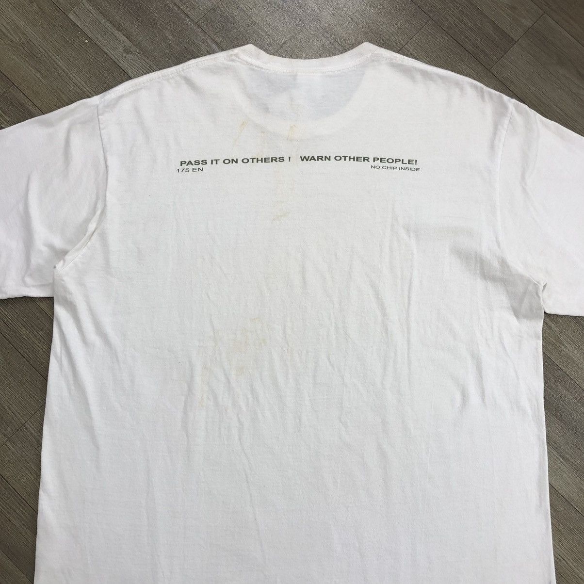 Supreme 🇺🇸FW22 Supreme Warning USA Streetwear White Tee Size US XL / EU 56 / 4 - 9 Thumbnail