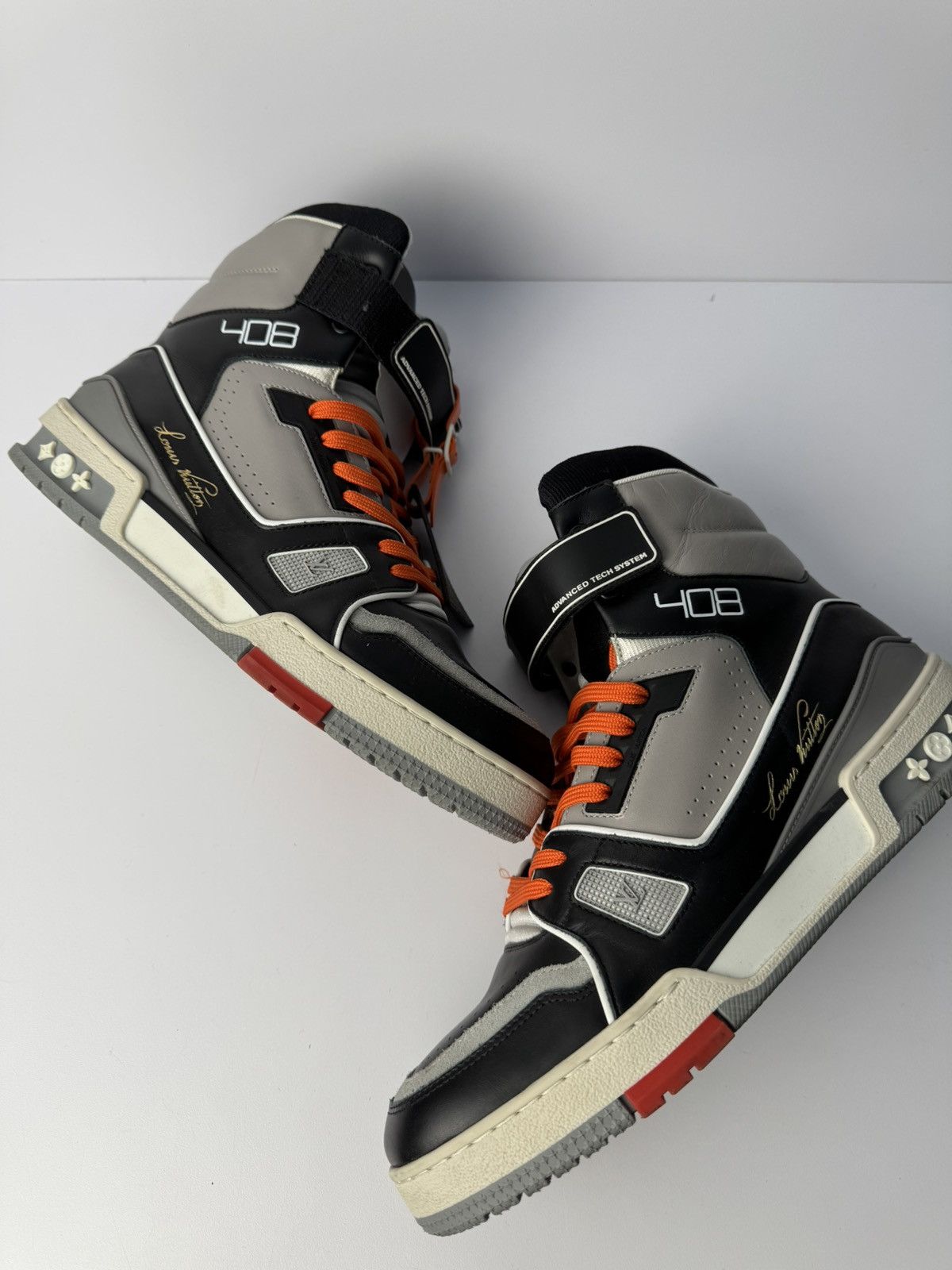 Louis Vuitton Louis Vuitton Virgil trainers high tops Size US 8.5 / EU 41-42 - 6 Thumbnail