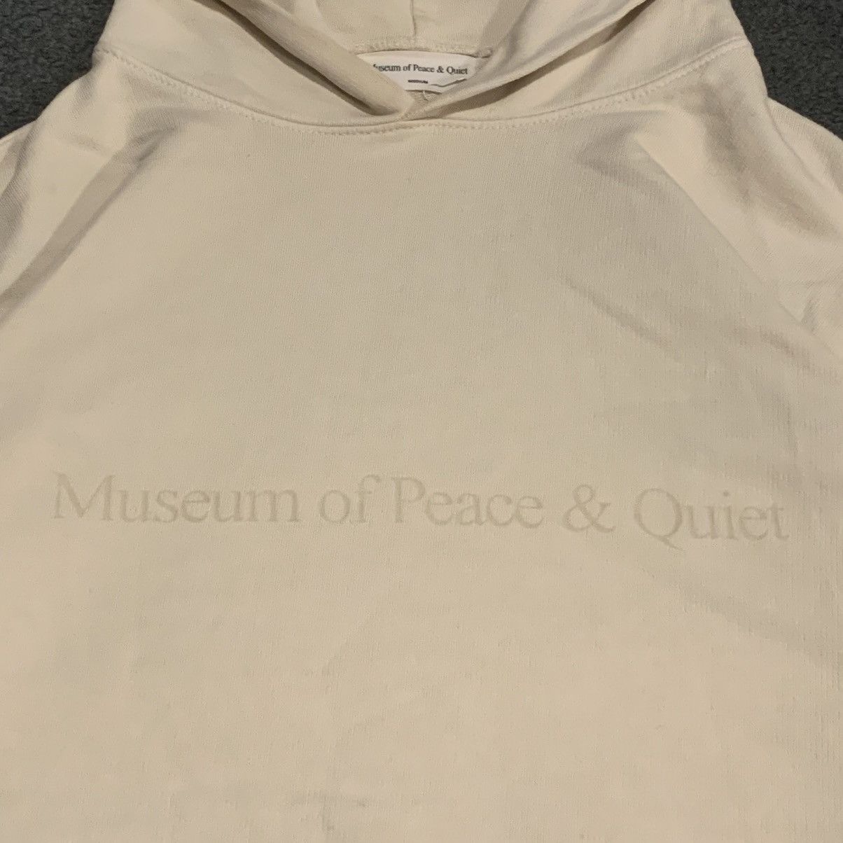 Museum of Peace and Quiet Museum of Peace & Quiet wordmark Hoodie Size M / US 6-8 / IT 42-44 - 4 Thumbnail